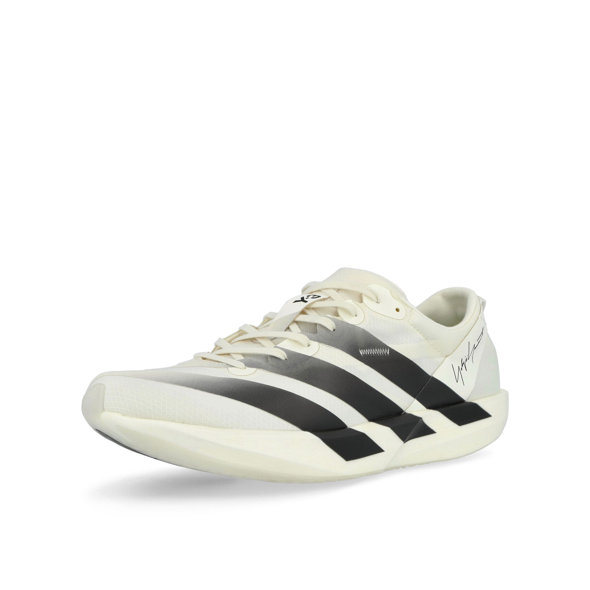 Y-3 Adios 9 Off White / Off White / Black Sneaker KI6878 Close-up | Overkill