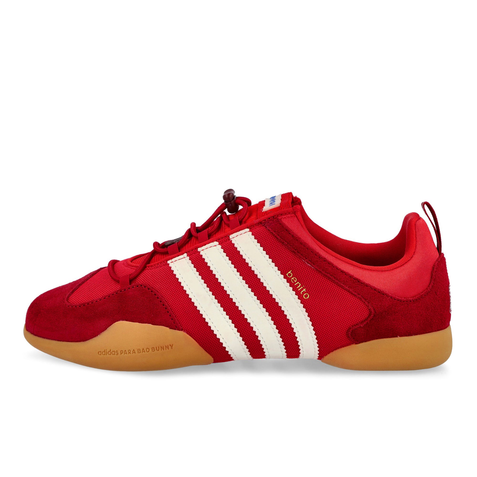 Bad Bunny x adidas Ballerina Vivid Red / Chalk White - Power Red Low Top Sneakers KI7916 | Overkill