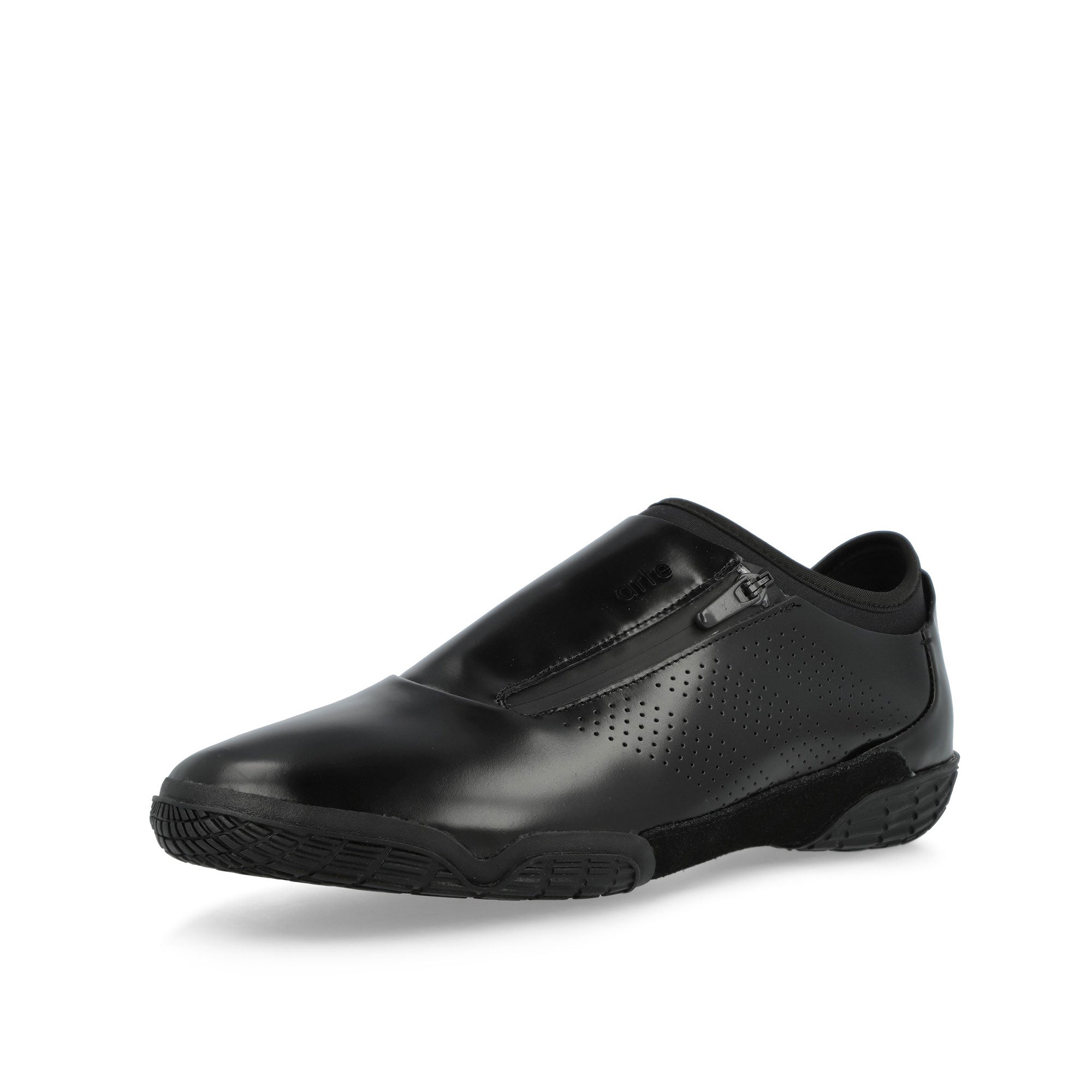 Arte Antwerp x adidas Trivela Core Black / Core Black / Core Black Low Top Sneakers KI8338 Close-up | Overkill