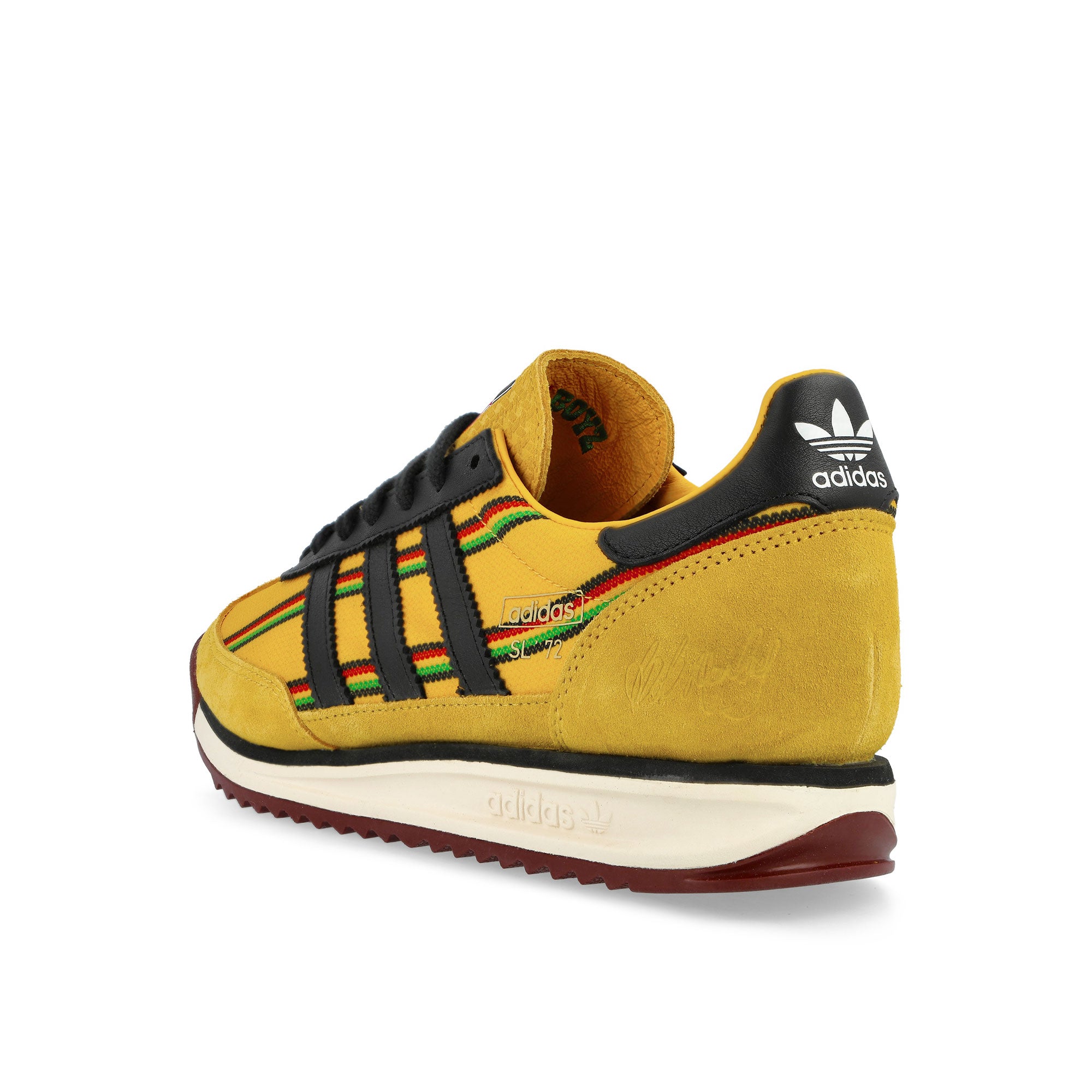 Bob Marley x adidas SL 72 RS JFF Jamaica Supplier Colour / Supplier Colour / Supplier Colour Low Top Sneakers KI8575 Material | Overkill