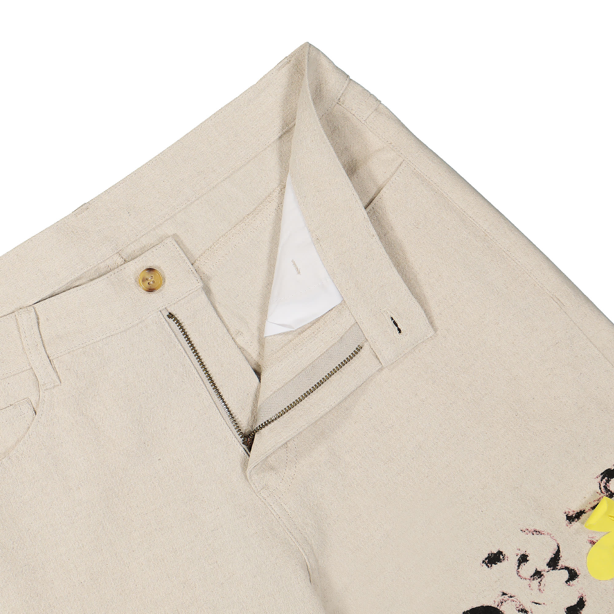 Kidsuper Studios Flowers Face Suit Pants Multi Casual Pants Detailfoto | Overkill