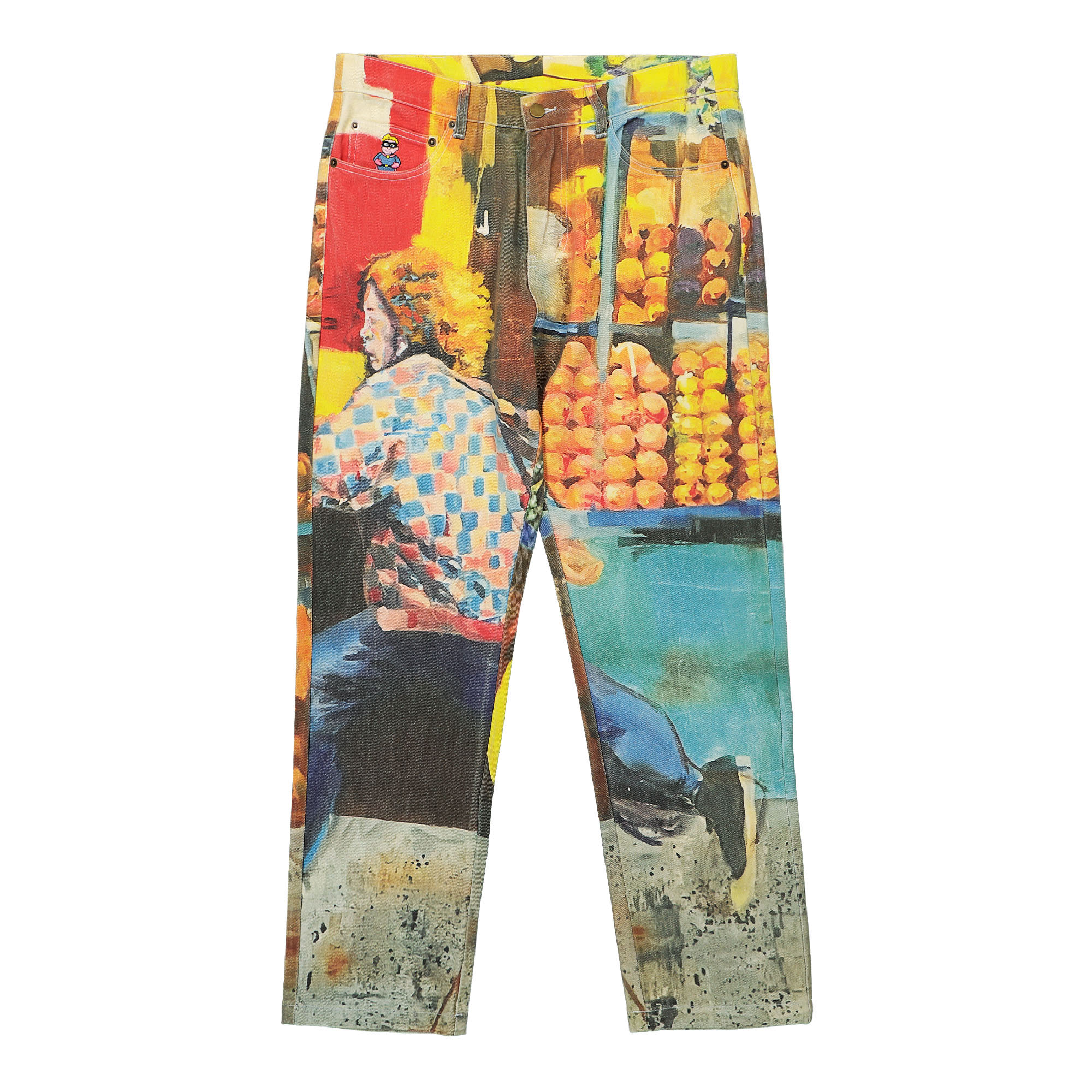 Kidsuper Studios La Casa Cargo Pants Yellow Cargo Pants SS23-PT-26 | Overkill