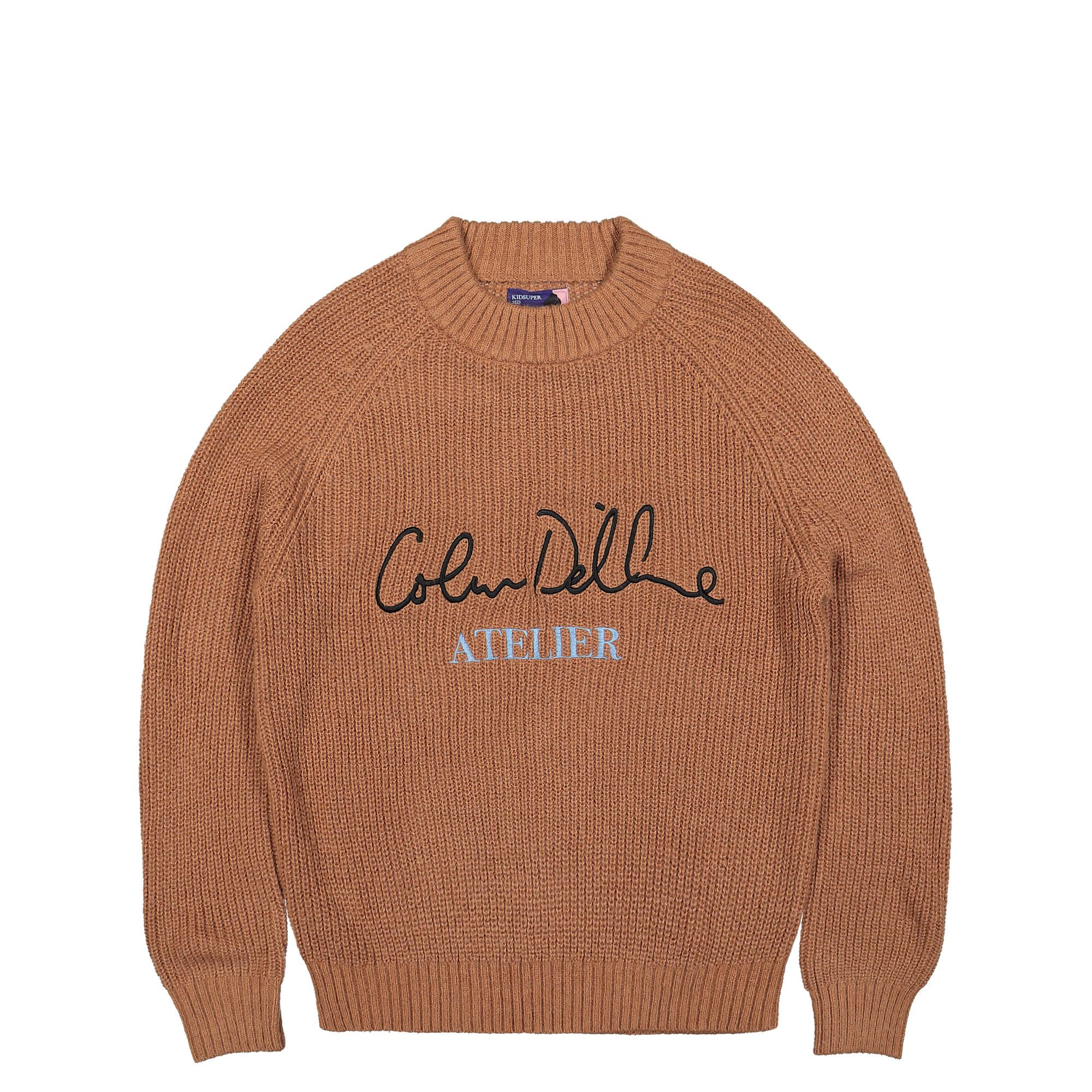 Kidsuper Studios Colm Dillane Signature Sweater Tan Sweatshirts SS23-SW-33 | Overkill