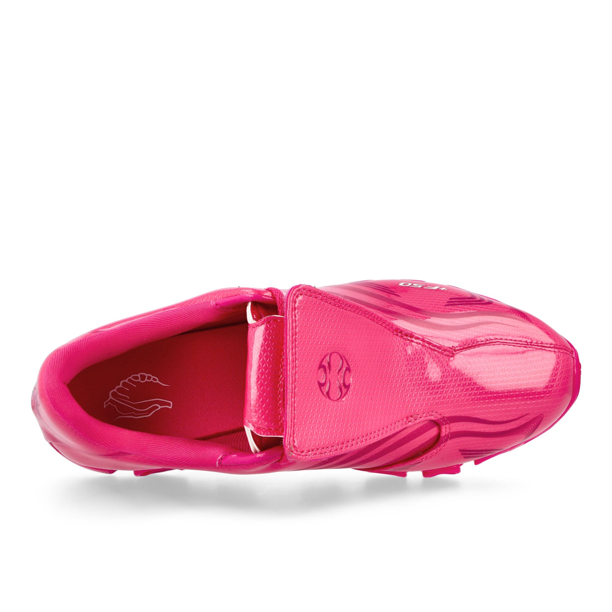 adidas F50 Tunit Mega Consortium Real Magenta / real Magenta / Silver Metallic Low Top Sneakers KJ1554 Detailfoto | Overkill