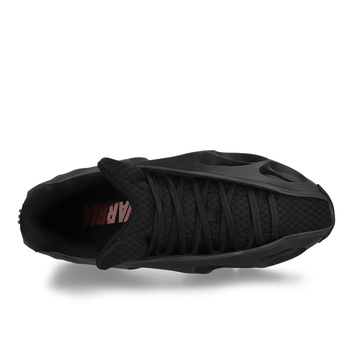 Willy Chavarria x adidas Megaride Bones Core Black / Core Black / Better Scarlet Mid Top Sneakers KJ2033 Detailfoto | Overkill