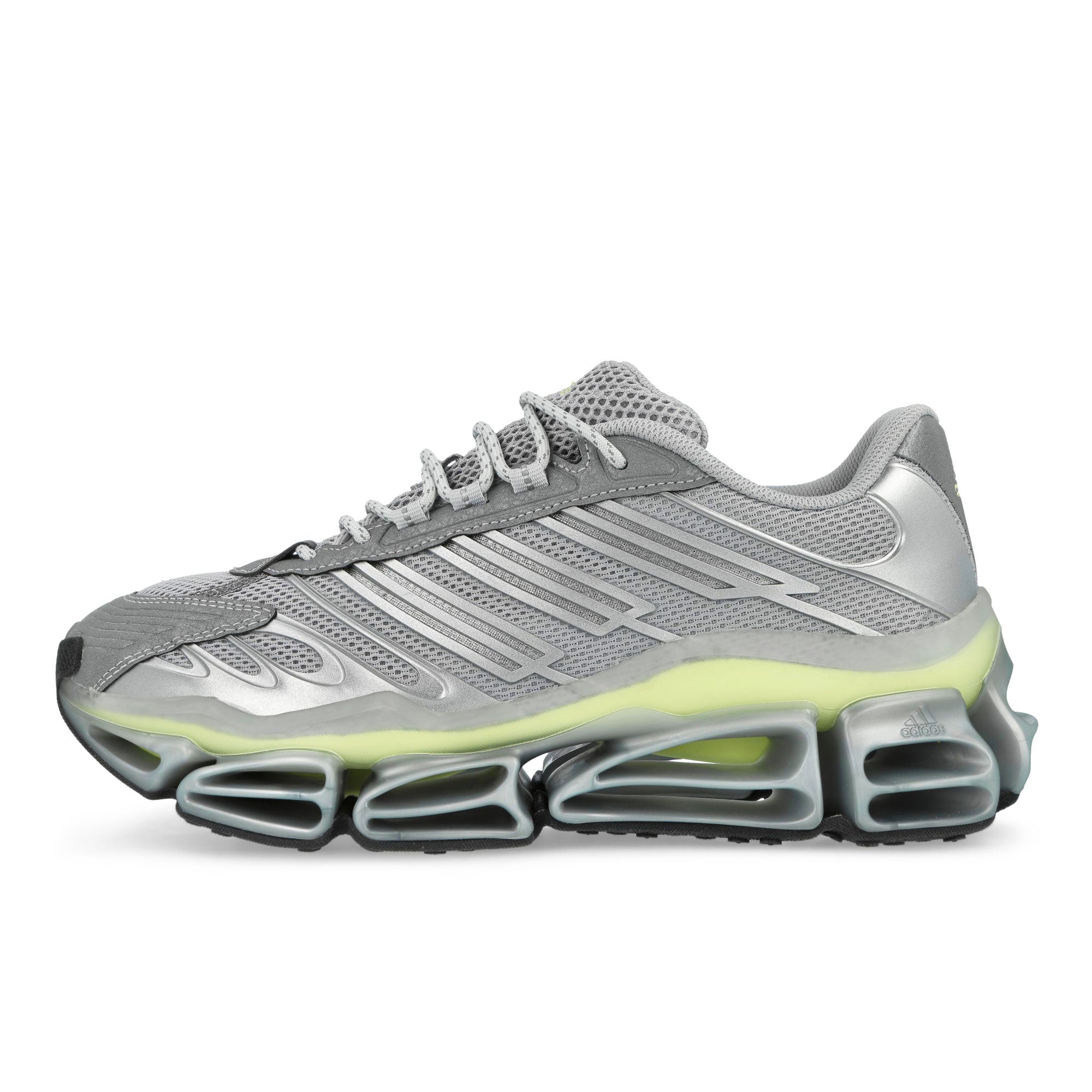 adidas Megaride AG Silver Metallic / Silver Metallic / Core Black Low Top Sneakers KJ3001 | Overkill
