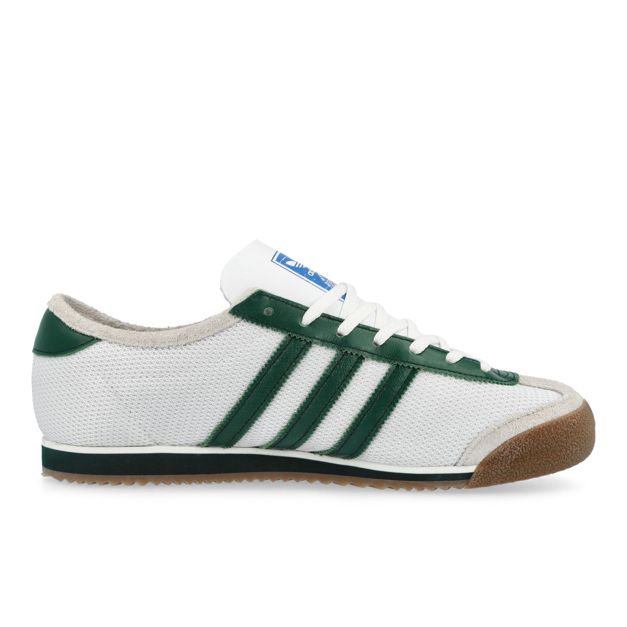 Up There x adidas Consortium Melbourne Footwear White / Dark Green / Off White Low Top Sneakers KJ4237 Silhouette | Overkill
