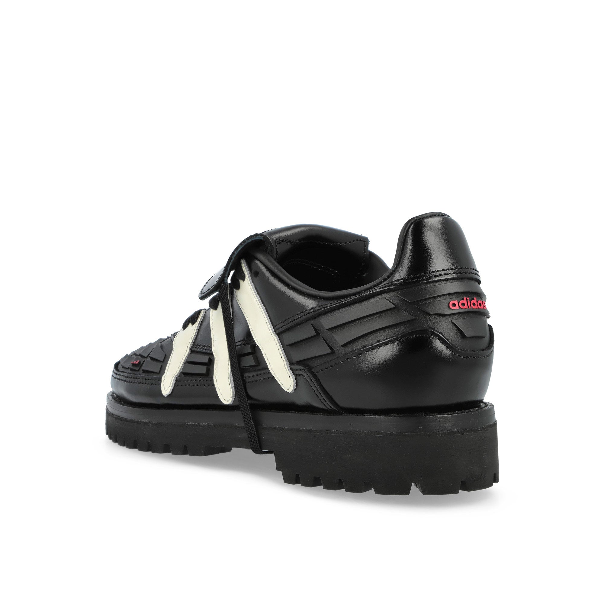 Brain Dead x Disney x adidas Predator Core Black / Cream White / Core Black Low Top Sneakers KJ4289 Close-up | Overkill