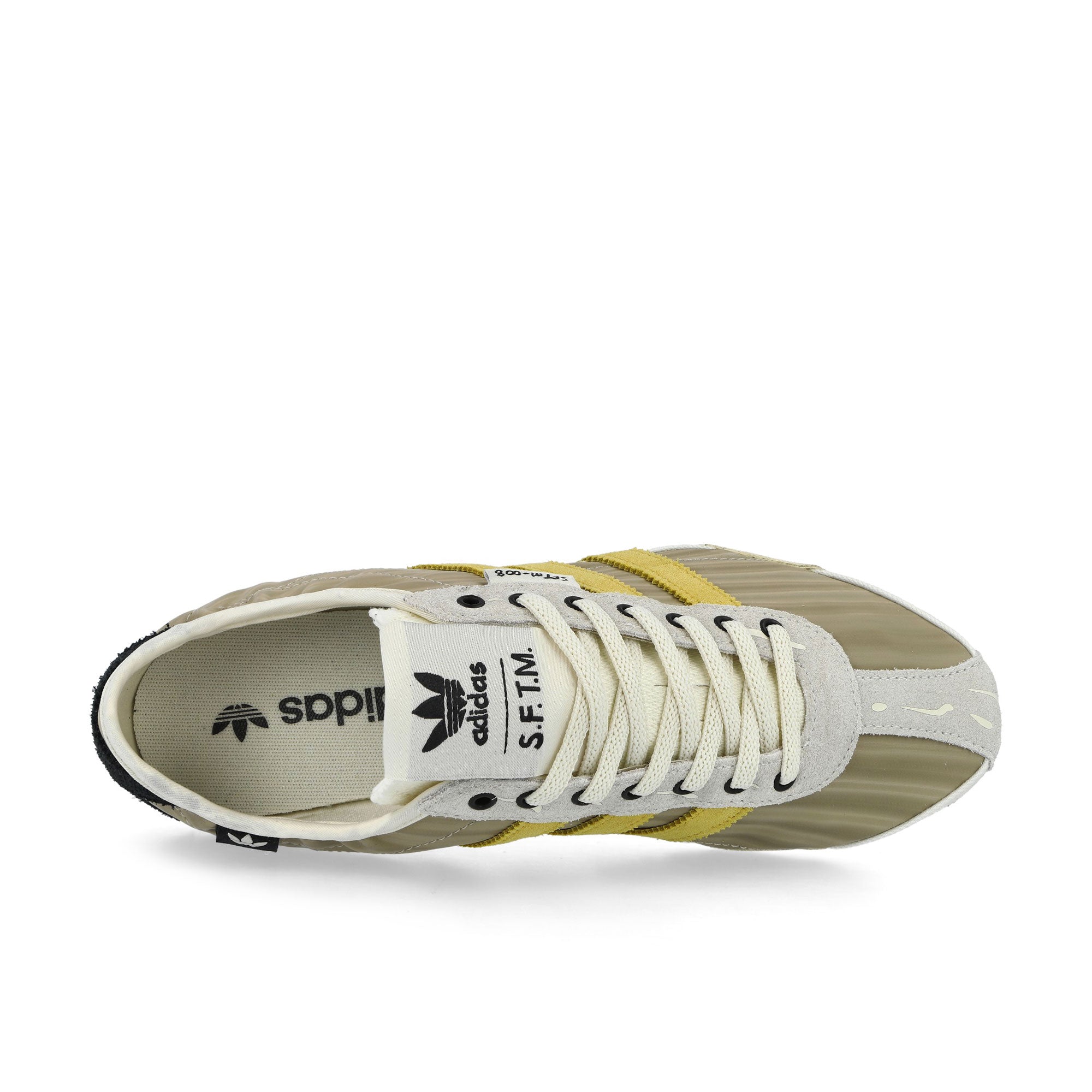 Song for the Mute x adidas Tokyo W Off White / Preloved Yellow / Core Black Low Top Sneakers KJ4401 Detailfoto | Overkill