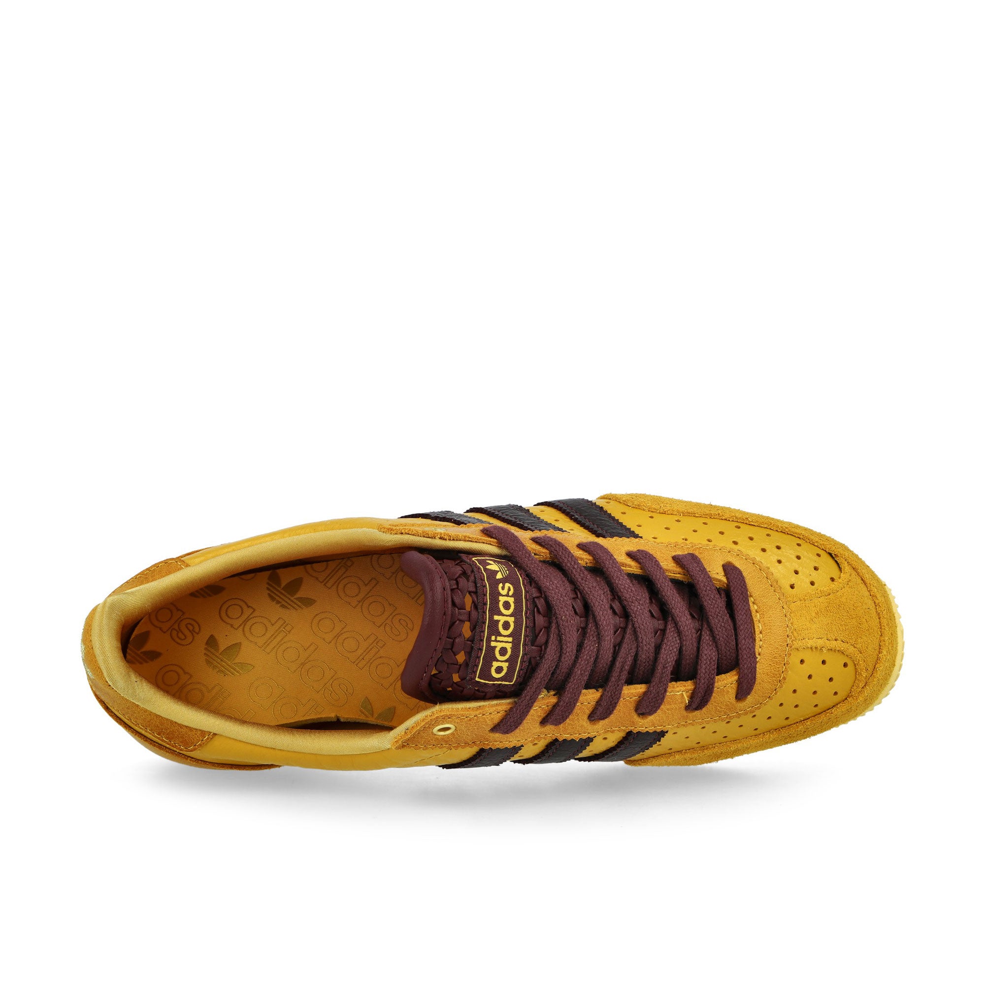 adidas Japan W Preloved Yellow / Maroon / Gold Metallic Low Top Sneakers KJ6157 Detailfoto | Overkill