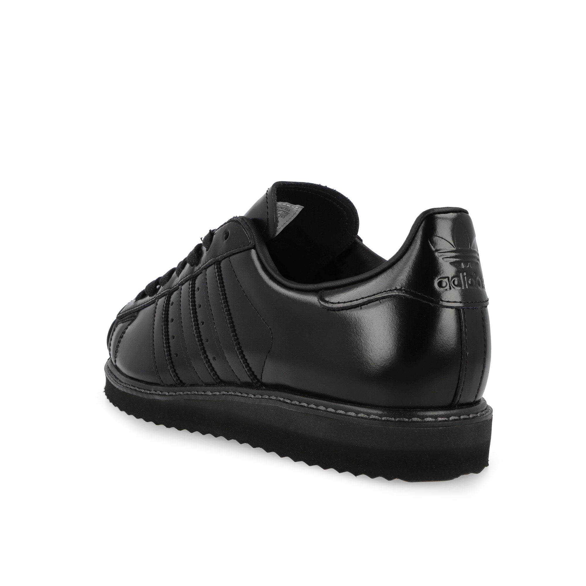 adidas Superstar Lux Core Black / Core Black / Core Black Low Top Sneakers KJ7482 Material | Overkill