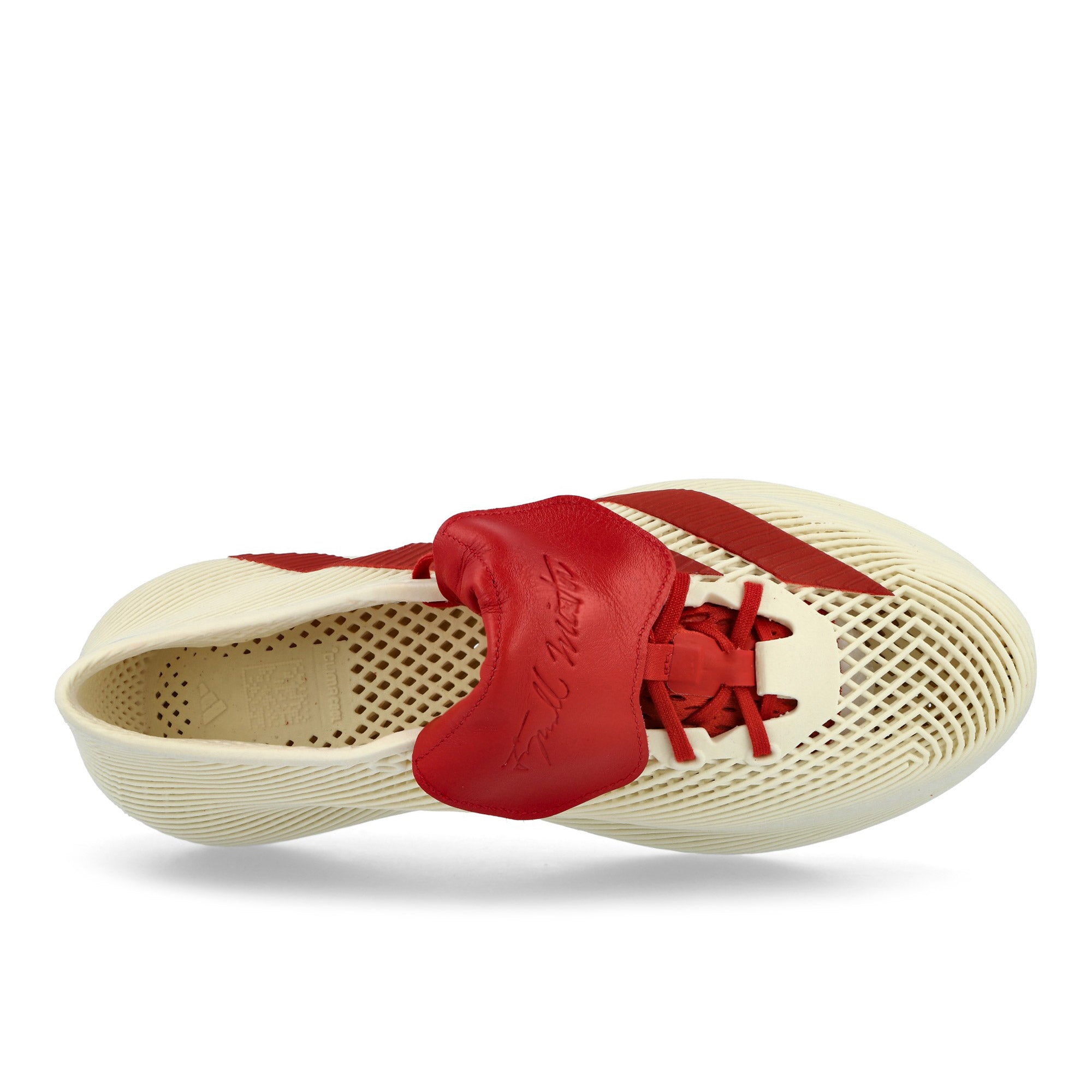 Tyrrell Winston x adidas Climacool 4D Collegiate Red / Off White / Matte Gold Sneaker KJ7669 Detailfoto | Overkill