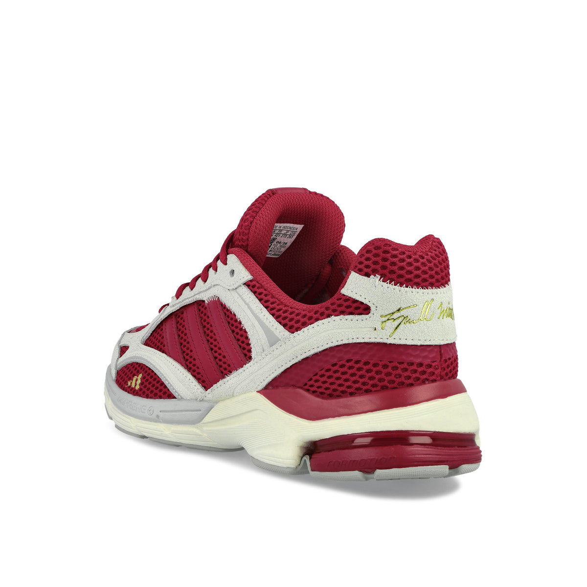 Tyrrell Winston x adidas Spiritain 2000 Equipment Red / Off White / Light Solid Grey Low Top Sneakers KJ7676 Material | Overkill