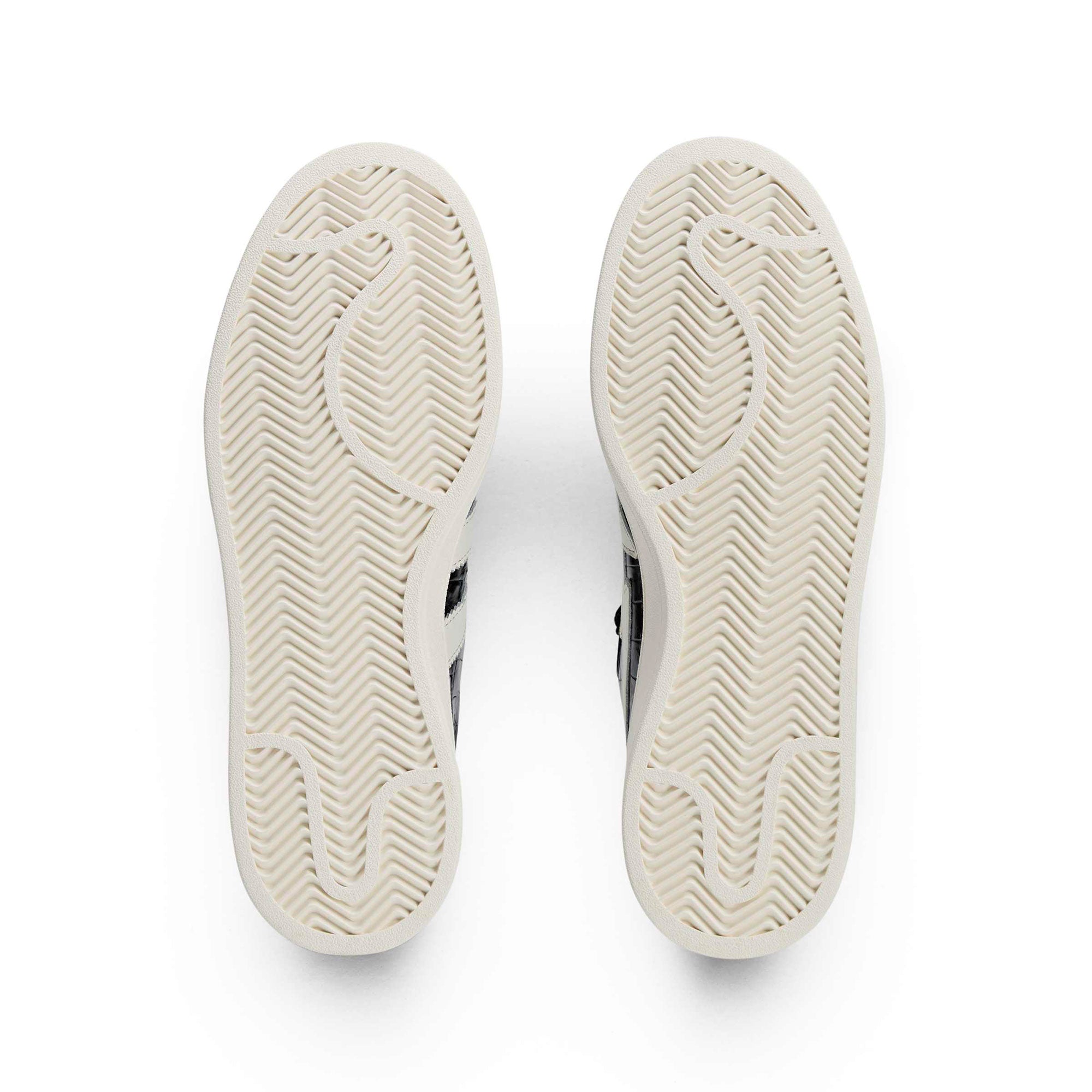 BAPE x adidas Campus 00s Core Black / Off White / Gold Metallic Low Top Sneakers KJ8851 Detail View 1 | Overkill