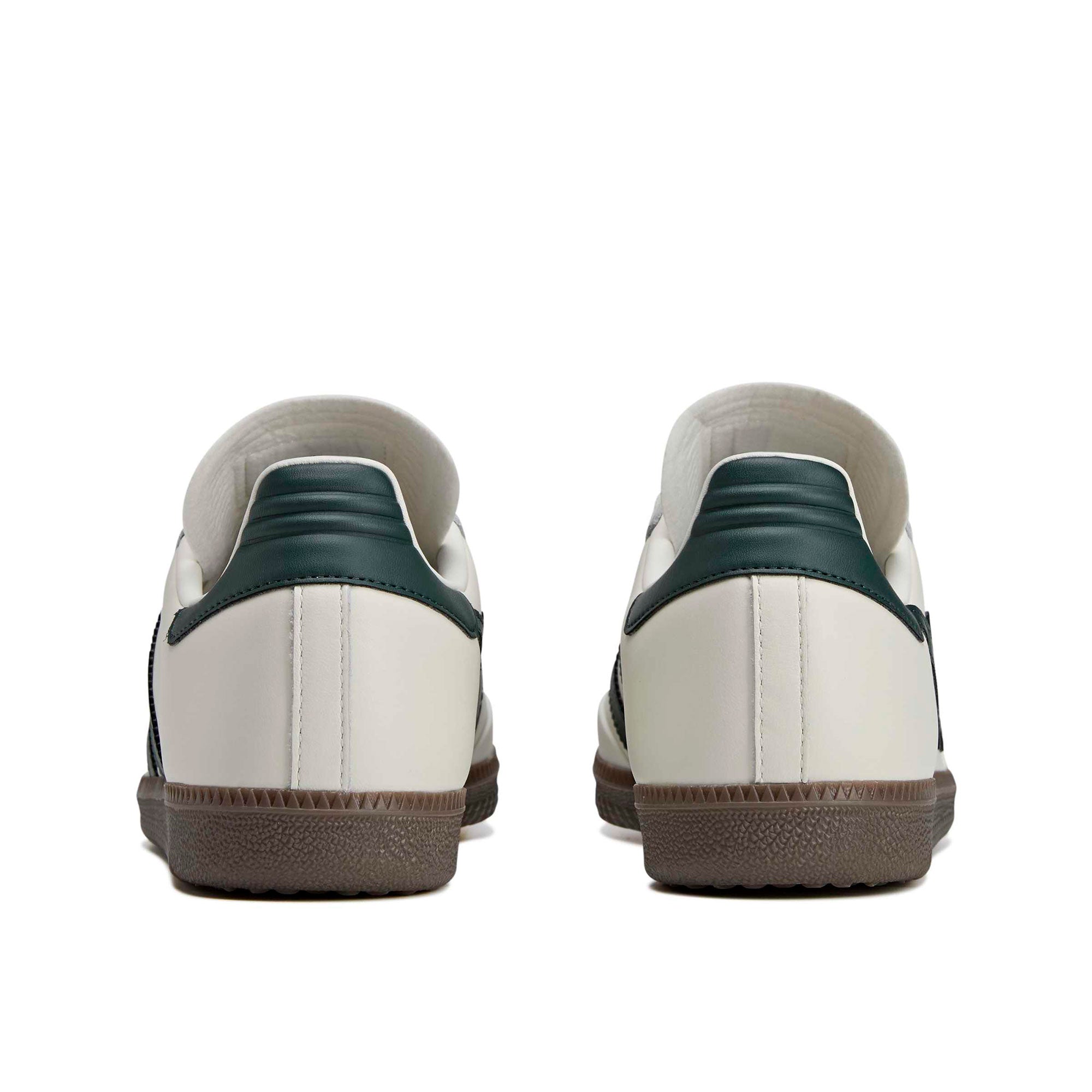 BAPE x adidas Samba Off White / Shadow Green / Gum 4 Low Top Sneakers KJ8852 Detailfoto | Overkill