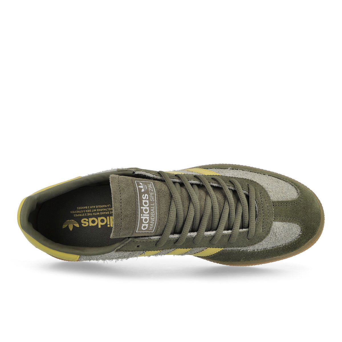 adidas Handball Spezial Olive Strata / Pyrite / Gum 4 Sneaker KJ9956 Detailfoto | Overkill
