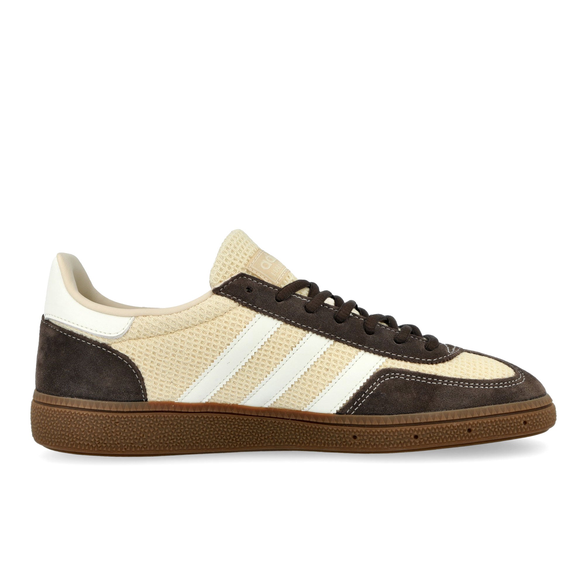 adidas Handball Spezial Warm Vanilla / Off White / Dark Brown Sneaker KJ9974 Silhouette | Overkill