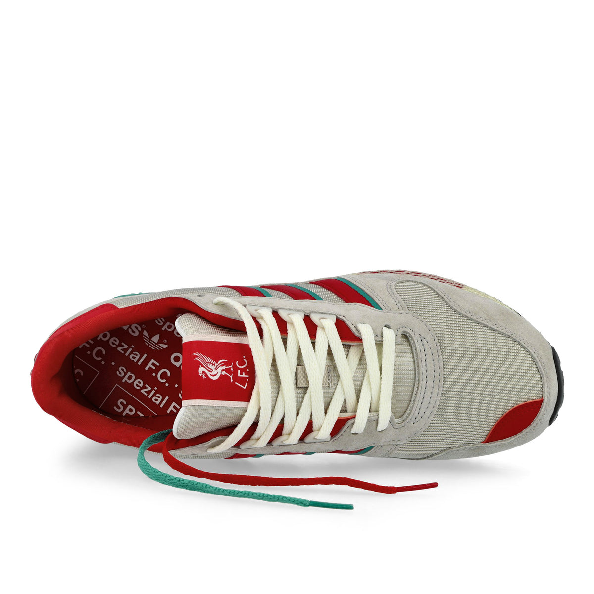 adidas Liverpool FC Kirkdale II SPZL F.C. Orbit Grey / Off White / Orbit Grey Sneaker KK0762 Detail View 1 | Overkill