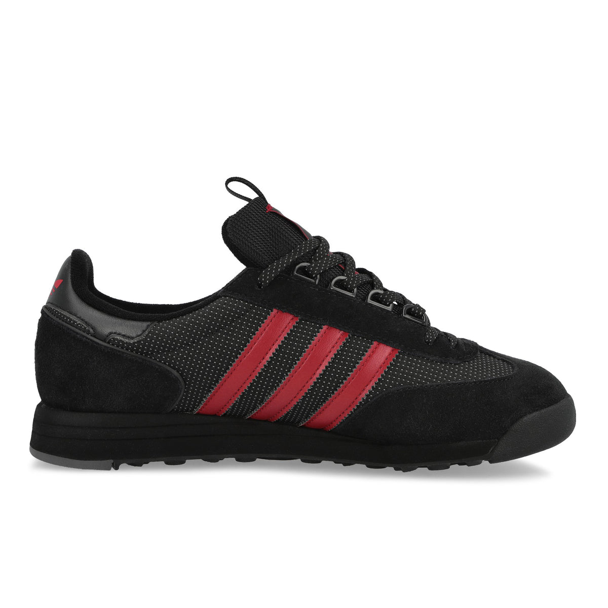 adidas Manchester United SL 83 SPZL F.C. Core Black / Core Black / Silver Metallic Low Top Sneakers KK0764 Silhouette | Overkill
