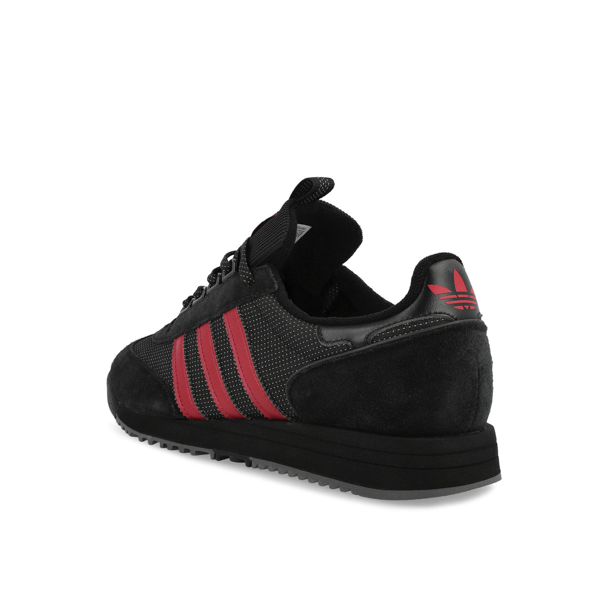 adidas Manchester United SL 83 SPZL F.C. Core Black / Core Black / Silver Metallic Low Top Sneakers KK0764 Material | Overkill