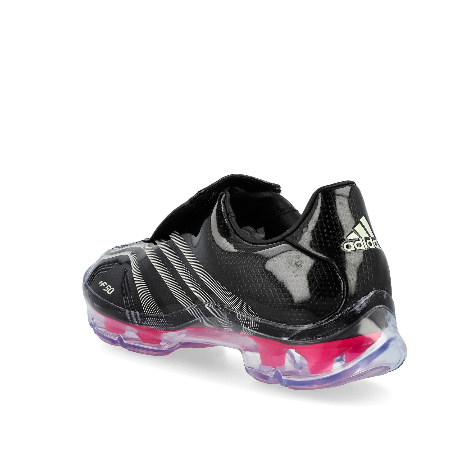adidas F50 Adiframe W Core Balck / Zero Metallic / Lucid Pink Low Top Sneakers KK0908 Material | Overkill