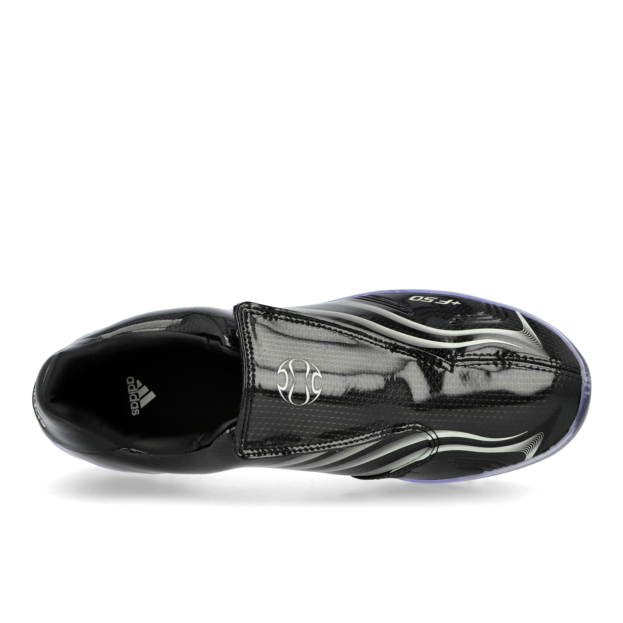 adidas F50 Adiframe W Core Balck / Zero Metallic / Lucid Pink Low Top Sneakers KK0908 Detailfoto | Overkill