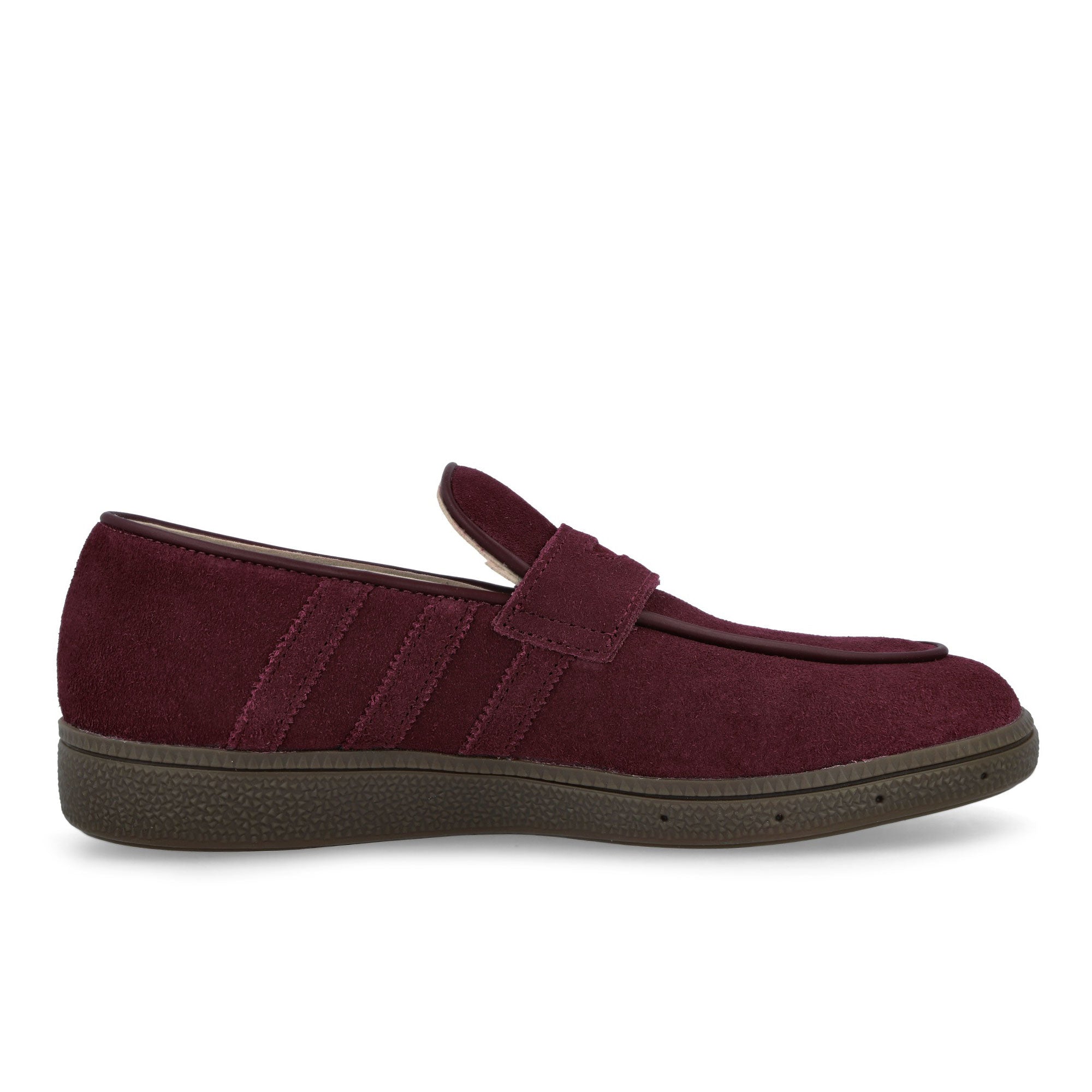 adidas Handball Spezial Loafer W Maroon / Maroon / Gum 5 Low Top Sneakers KK2780 Silhouette | Overkill