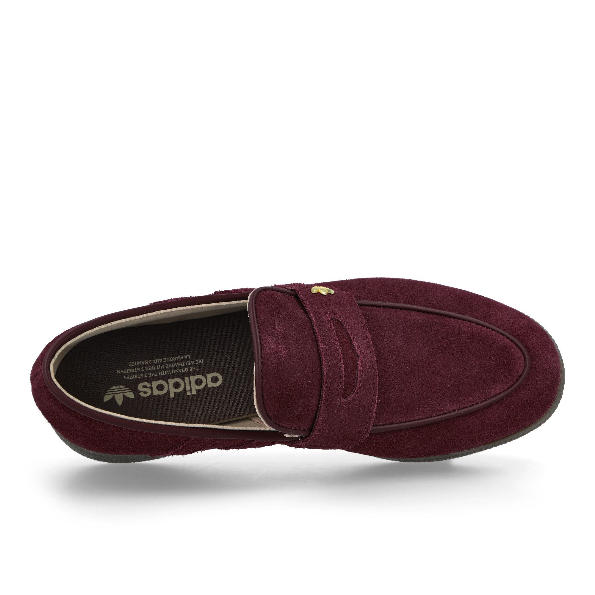 adidas Handball Spezial Loafer W Maroon / Maroon / Gum 5 Low Top Sneakers KK2780 Detailfoto | Overkill