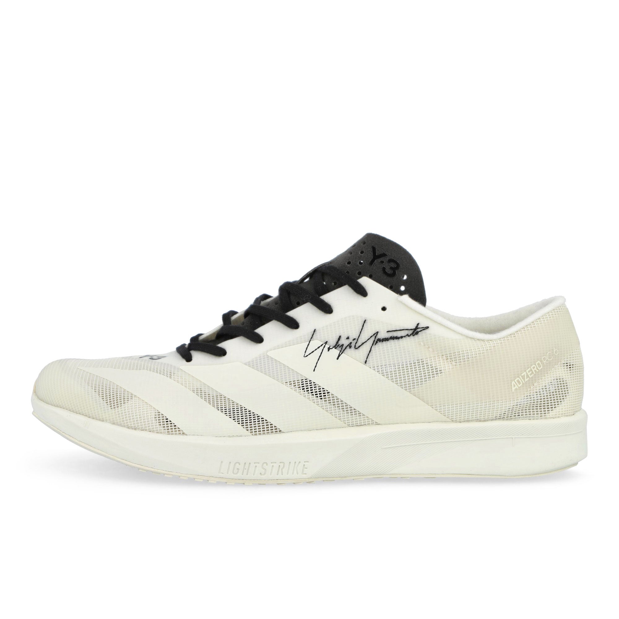 Y-3 Adizero RC6 Off White / Off White / Black Sneaker KK3655 | Overkill