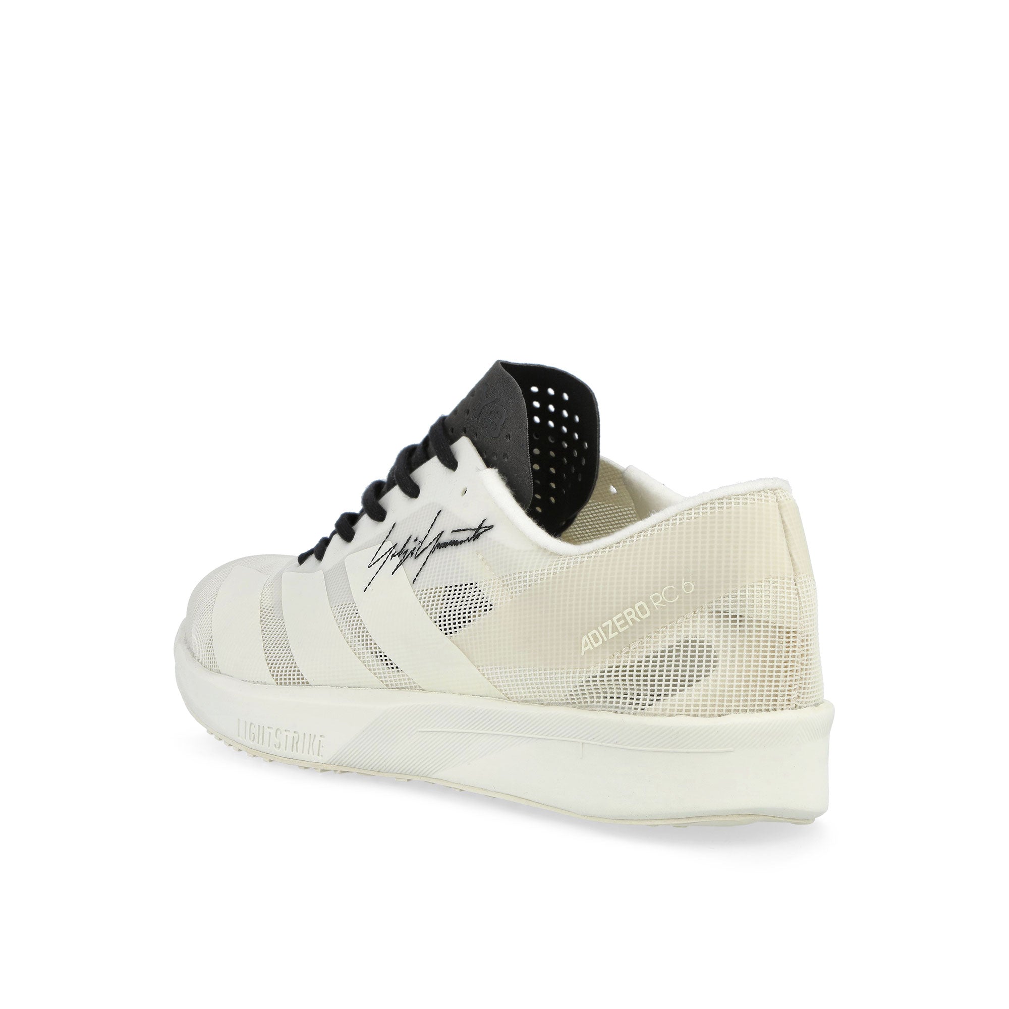 Y-3 Adizero RC6 Off White / Off White / Black Sneaker KK3655 Material | Overkill