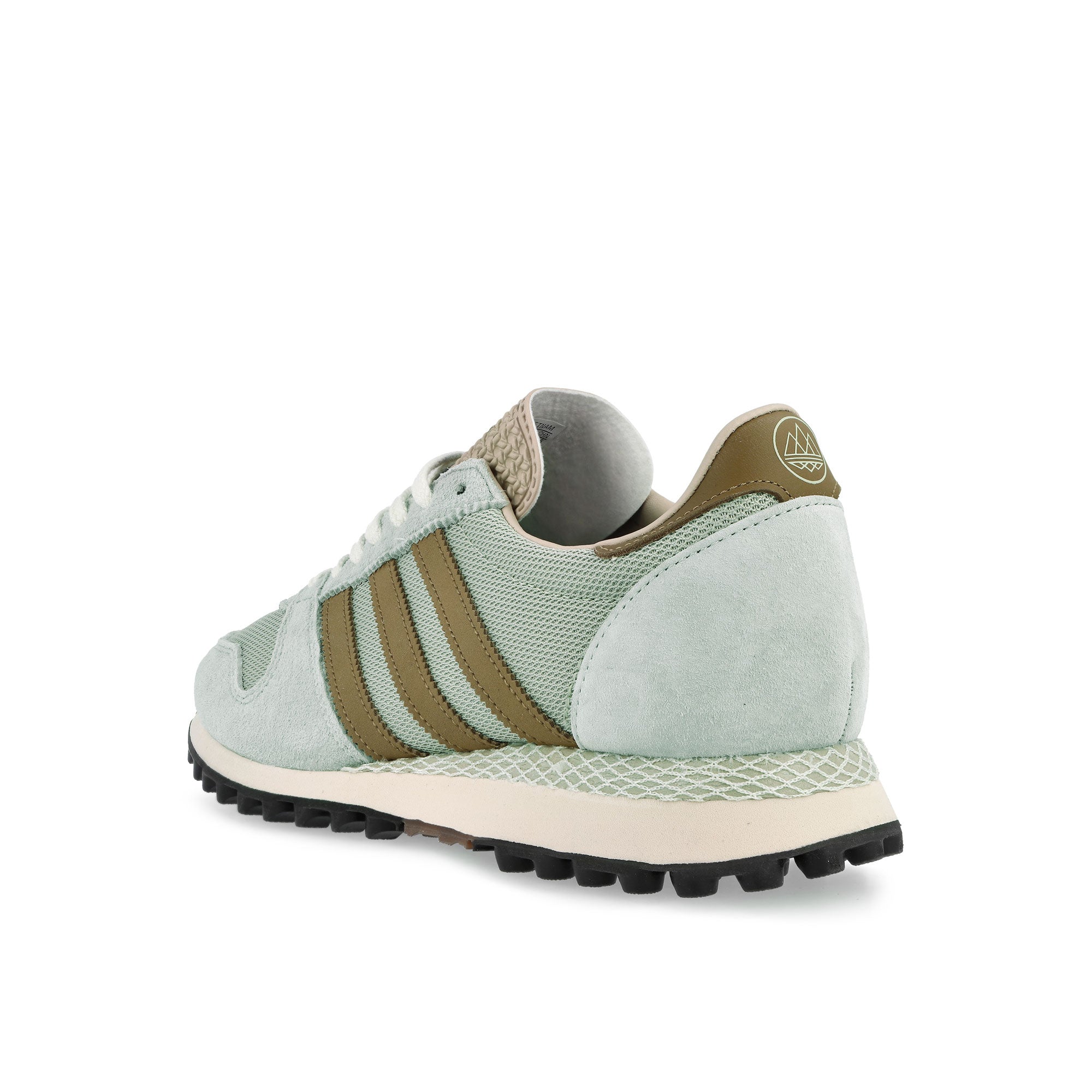 adidas Longridge SPZL Wonder Silver / Halo Green / Core Black Low Top Sneakers KK3669 Material | Overkill