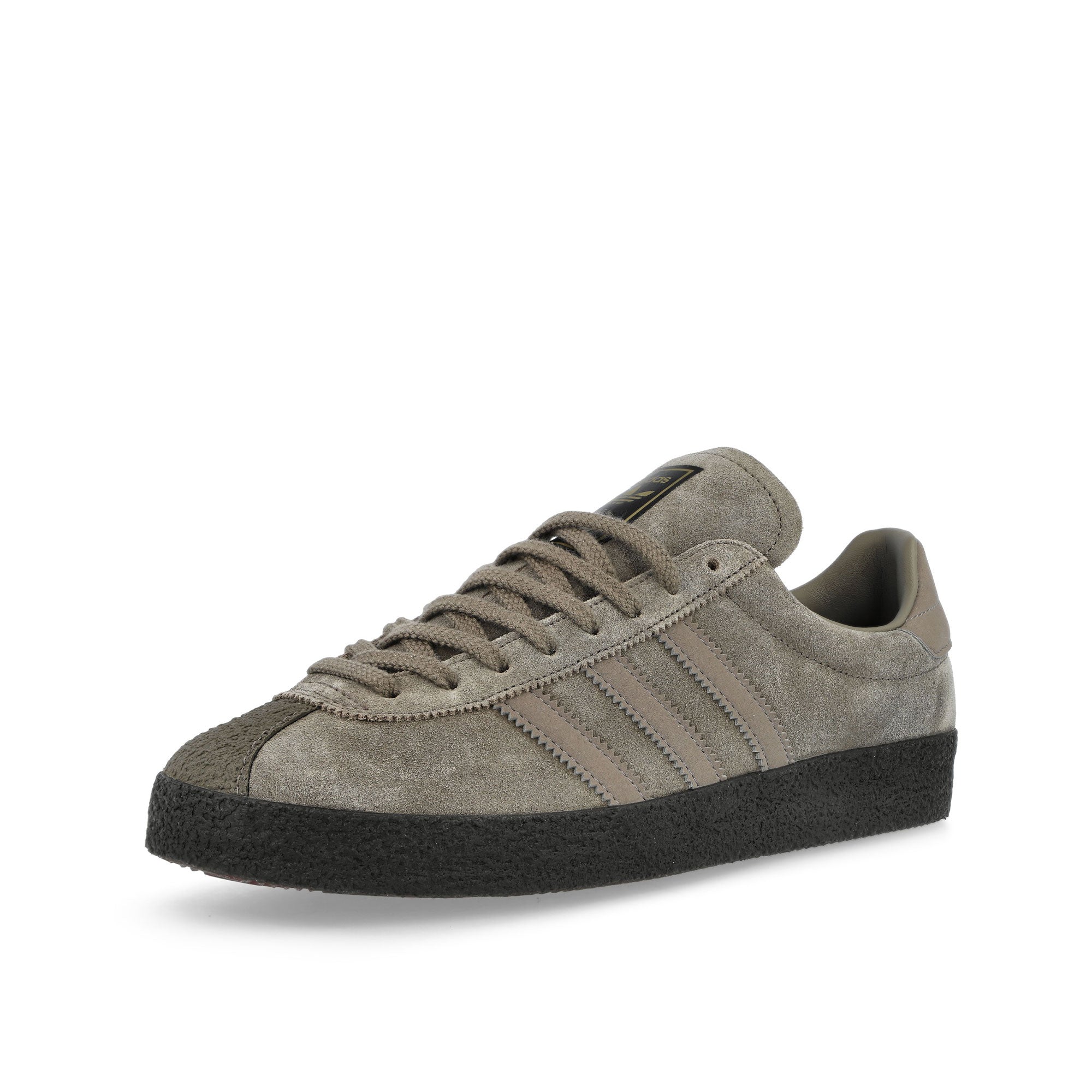 adidas Mendacino SPZL Blanch Brown / Blanch Brown / Shadow Red Low Top Sneakers KK3671 Close-up | Overkill