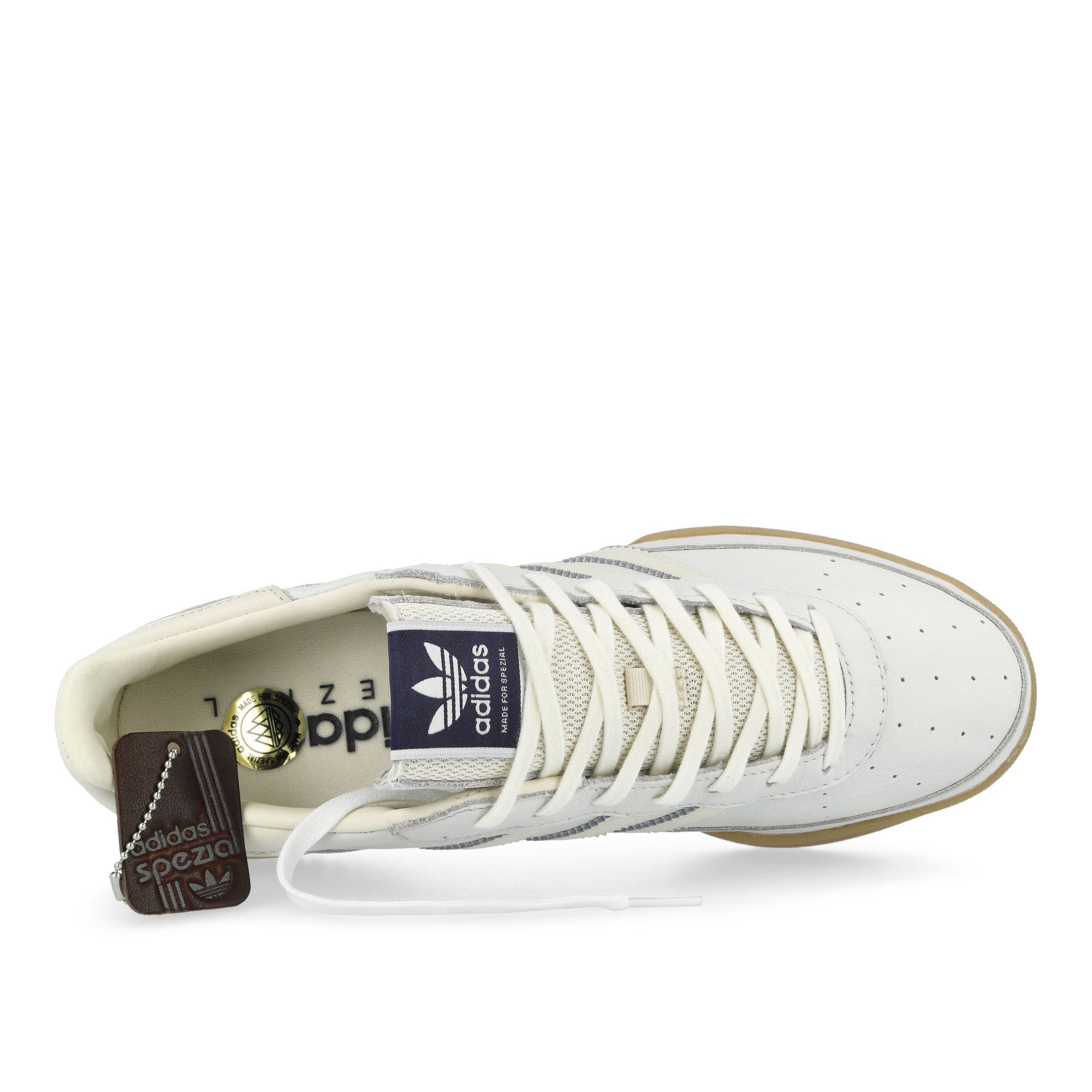 adidas Burnden II SPZL Footwear White / Cream White / Off White Low Top Sneakers KK3684 Detailfoto | Overkill
