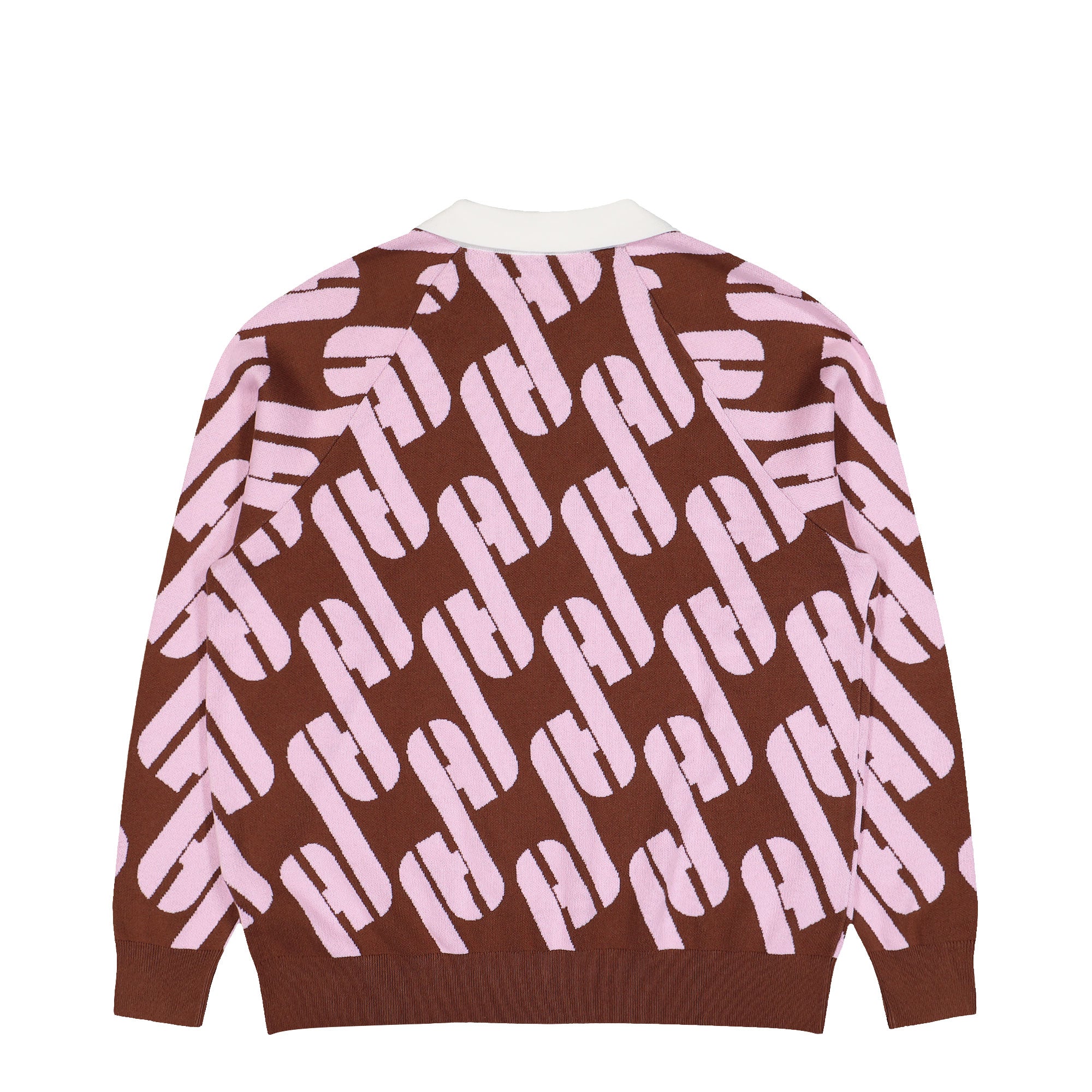 adidas Adicolor Blokecore Polo Preloved Brown / True Pink Sweatshirts KQ5084 Close-up | Overkill