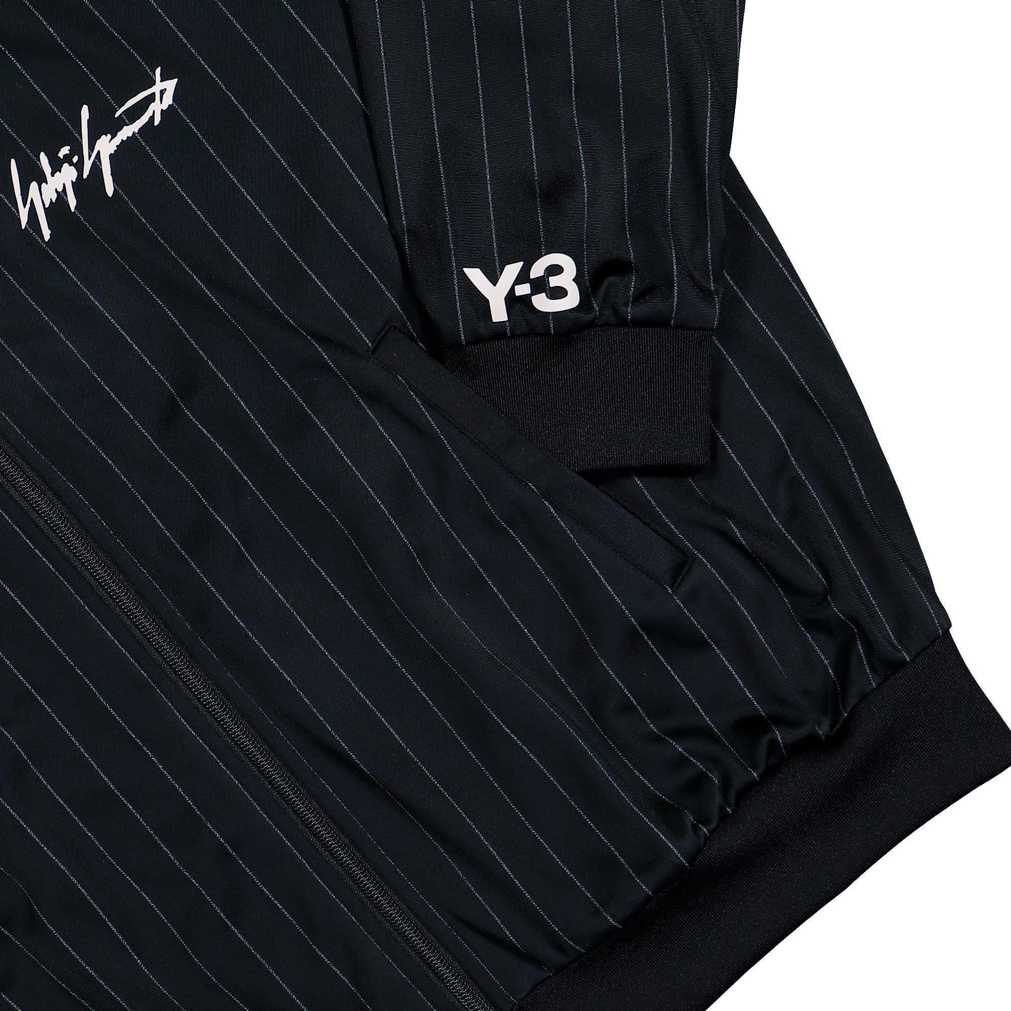 Y-3 Basketball Track Top Black Track Jackets KQ9719 Detail View 2 | Overkill