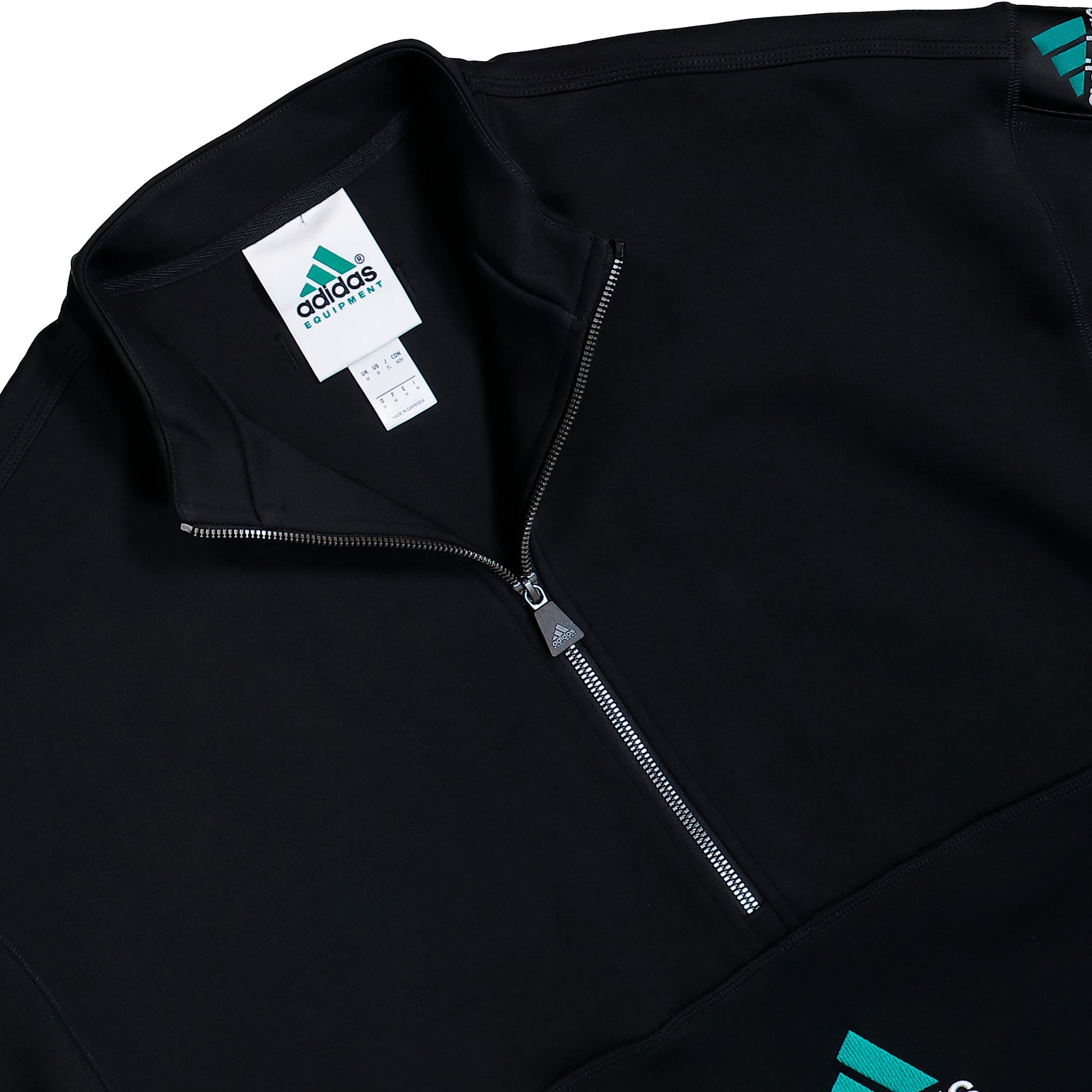 adidas Equipment Half-Zip Sweater Black Sweatshirts KR1410 Detailfoto | Overkill