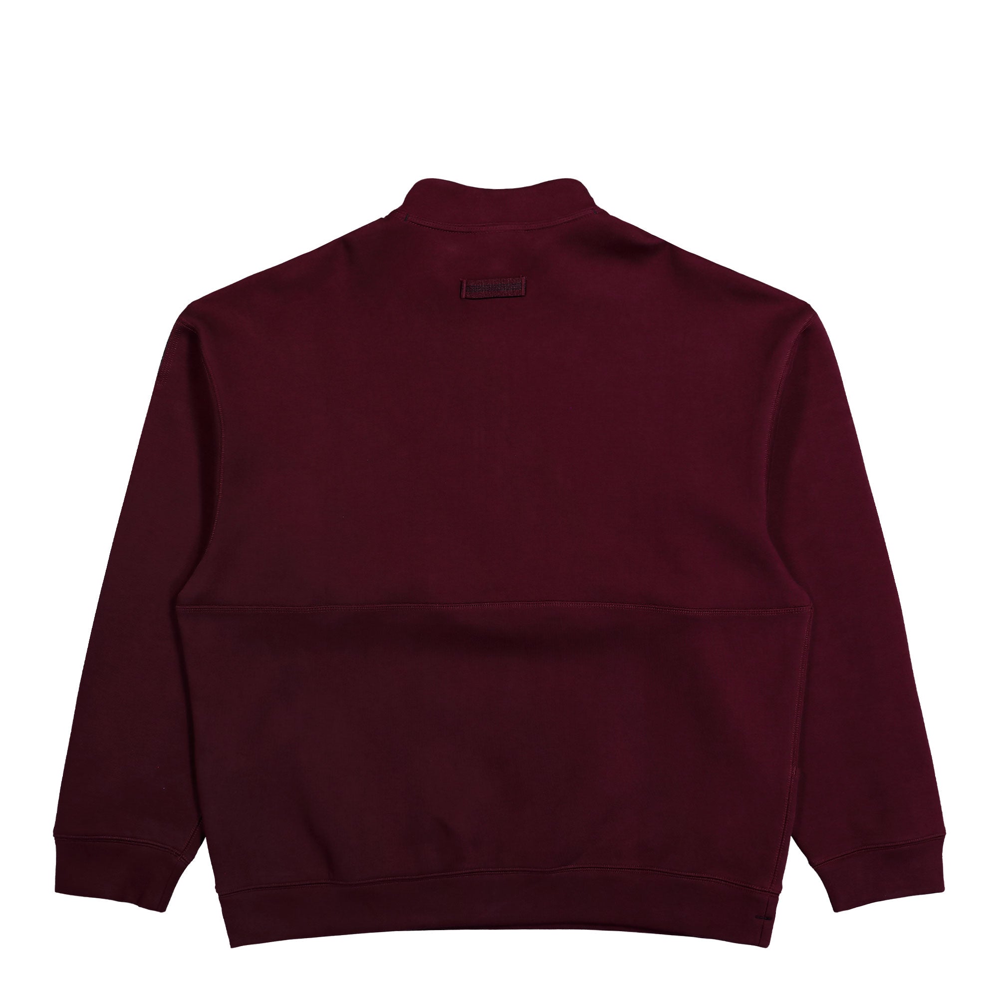 adidas Equipment Half-Zip Sweater Maroon Sweatshirts KR1411 Close-up | Overkill