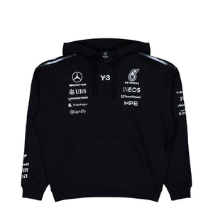 Mercedes-AMG Petronas F1 x Y-3 F1 Team Hoodie Black Hoodies KR2392 | Overkill