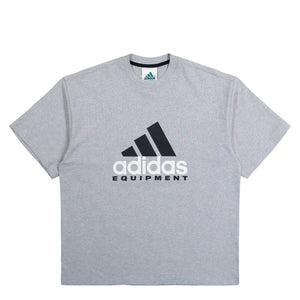 adidas Equipment No Wash Logo Tee Medium Grey Heather T-Shirts KR3962 | Overkill