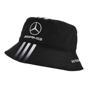 Mercedes-AMG Petronas F1 x Y-3 Bucket Black Bucket Hats KR4911 Detail View 1 | GATE