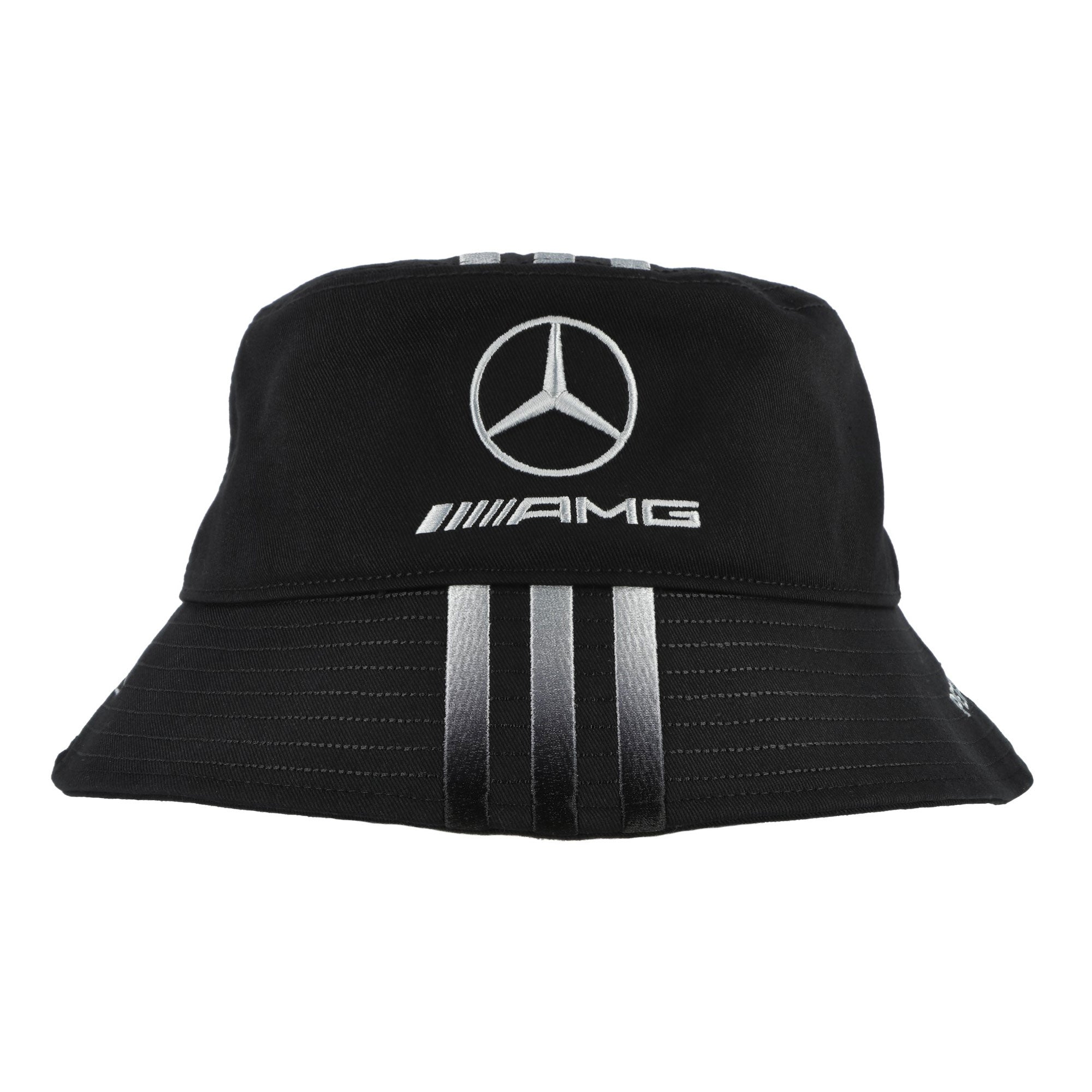 Mercedes-AMG Petronas F1 x Y-3 Bucket Black Bucket Hats KR4911 Detail View 4 | GATE