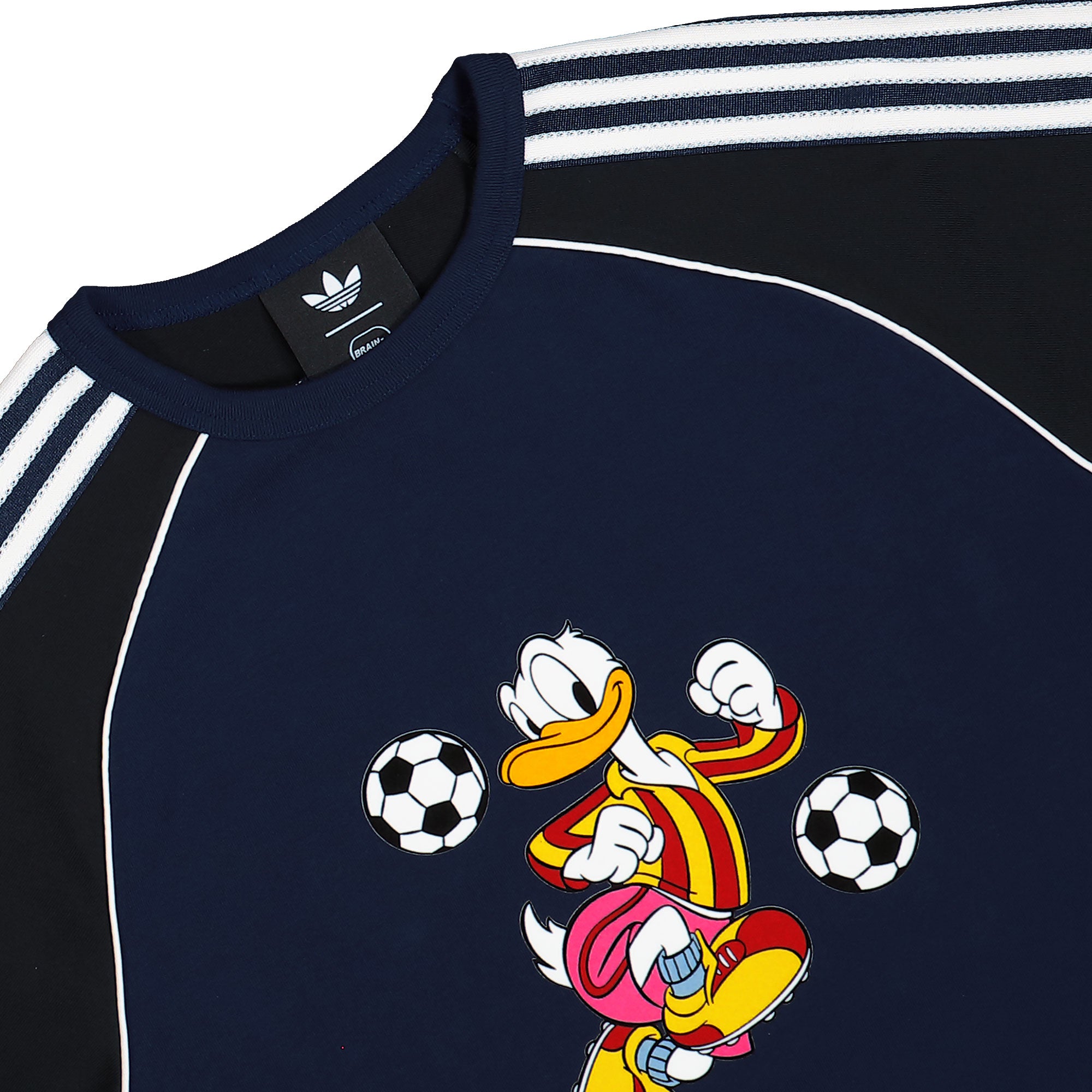 Brain Dead x Disney x adidas T-Shirt Collegiate Navy T-Shirts KR5173 Detailfoto | Overkill