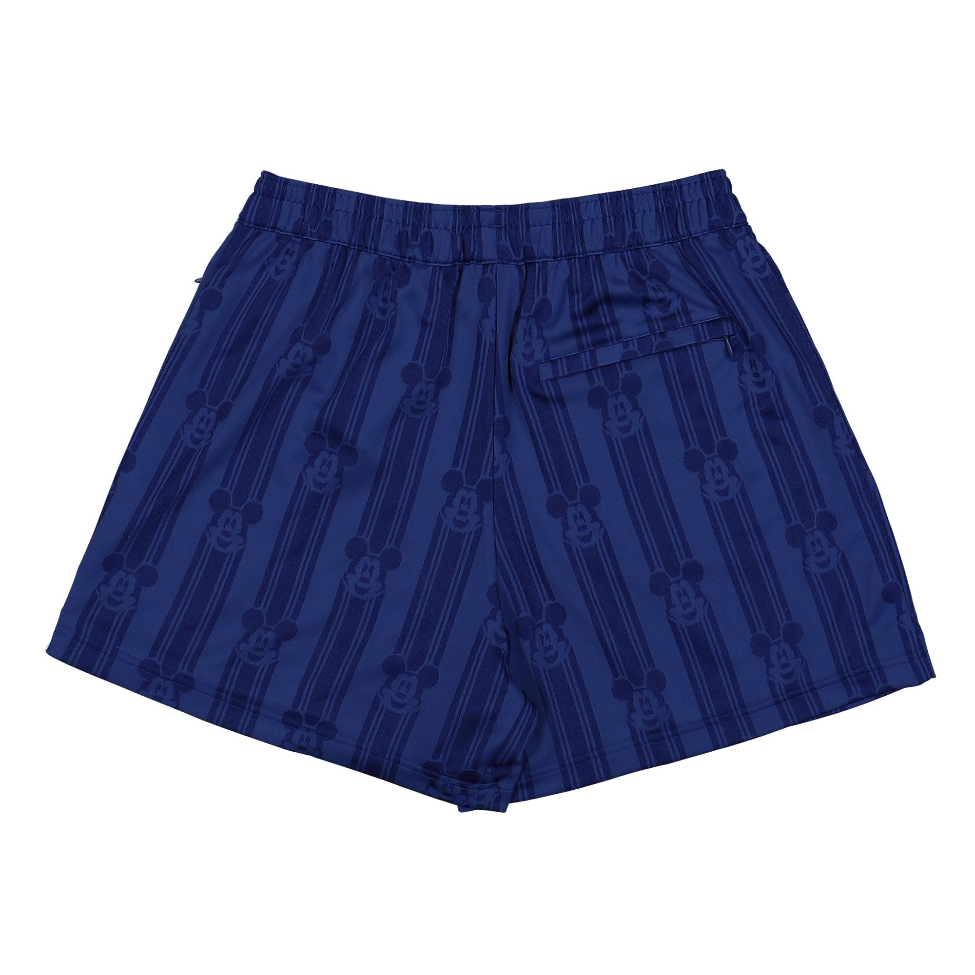 Brain Dead x Disney x adidas FB Shorts Victory Blue Shorts KR5196 Close-up | Overkill