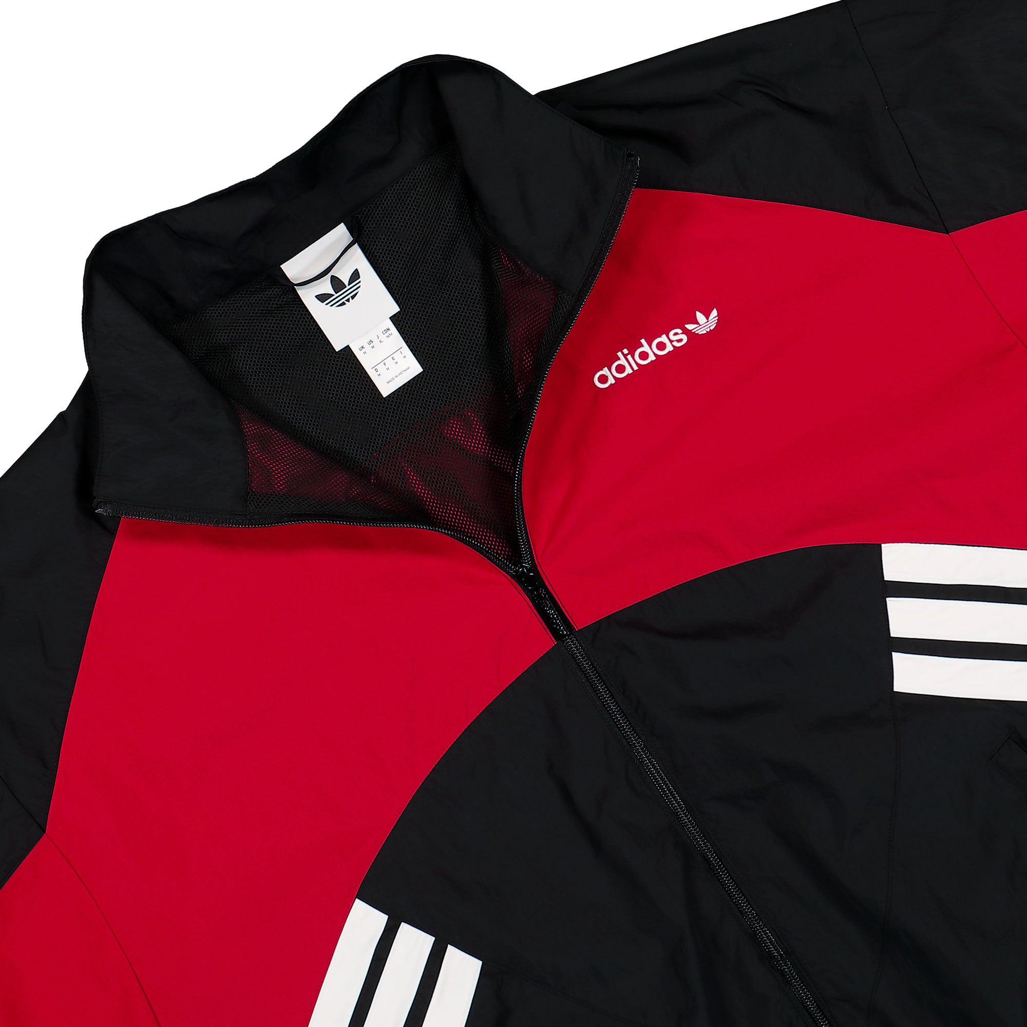 adidas Cutline Track Top Black / Team Victory Red Track Jackets KR7282 Detailfoto | Overkill