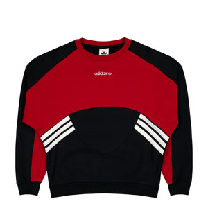 adidas Cutline Crewneck Black / Team Victory Red Sweatshirts KR9708 | Overkill