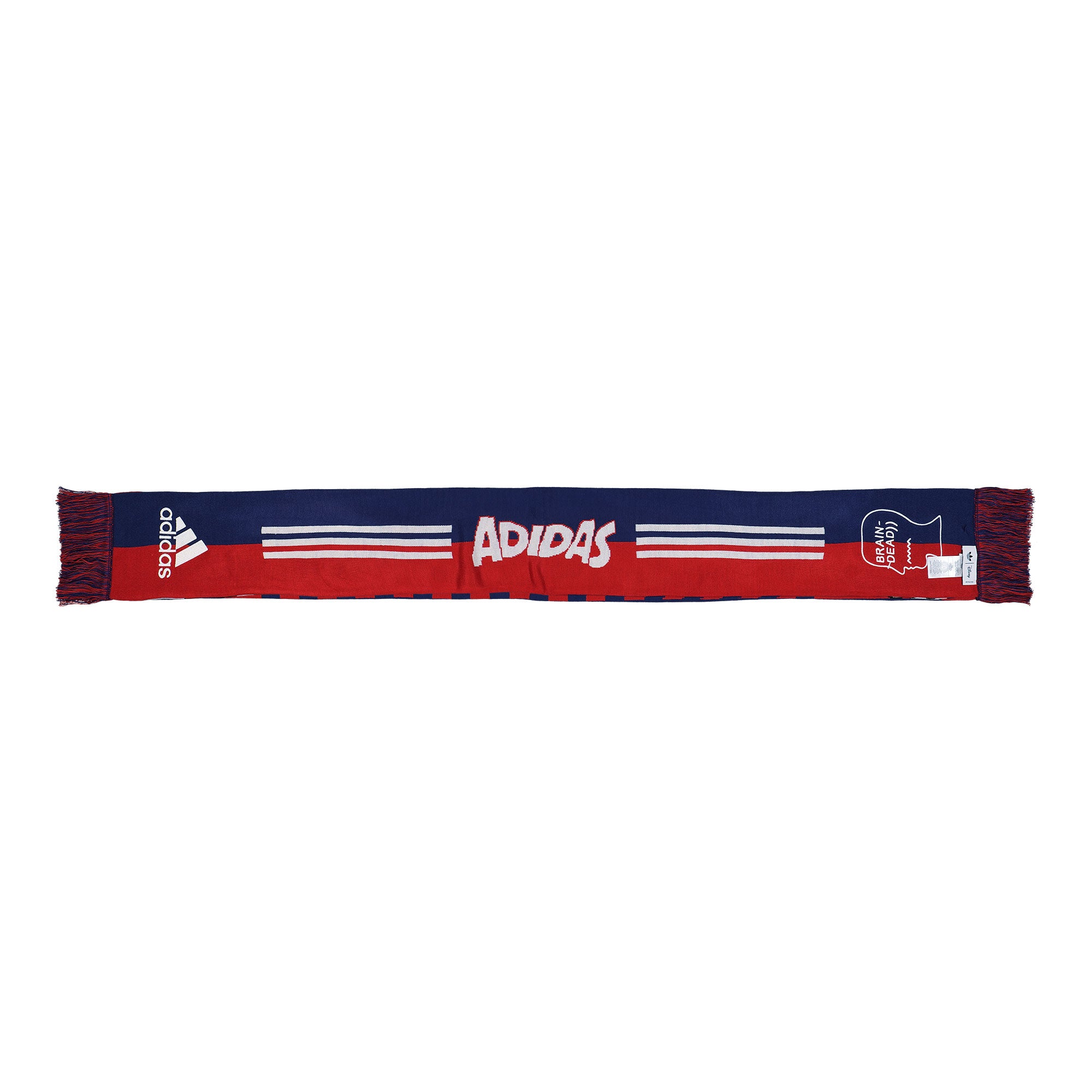 Brain Dead x Disney x adidas Scarf Better Scarlet / Victory Blue Scarves KS0225 Detailfoto | Overkill