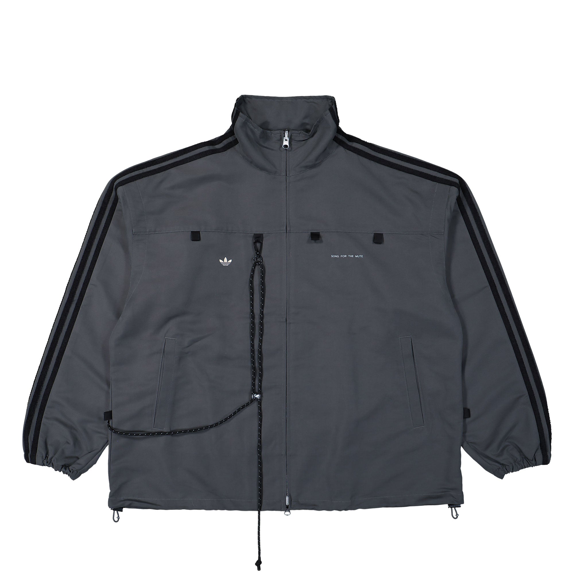Song for the Mute x adidas Track Top Grey Six Track Jackets KS1340 | Overkill