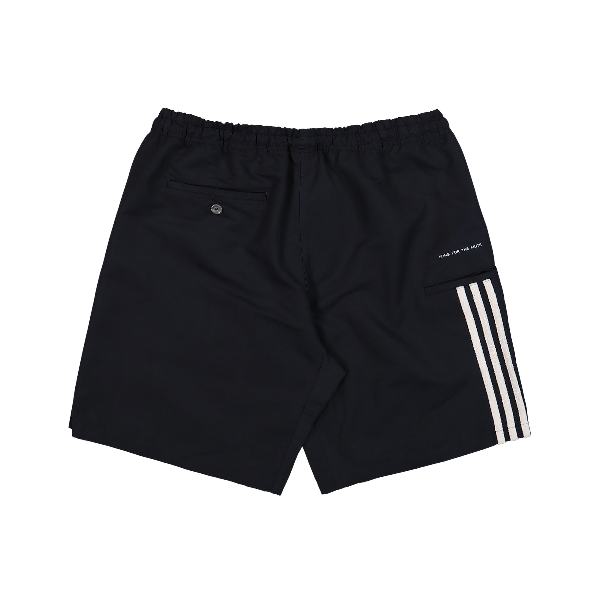 Song for the Mute x adidas Shorts Black Shorts KS1344 Close-up | Overkill