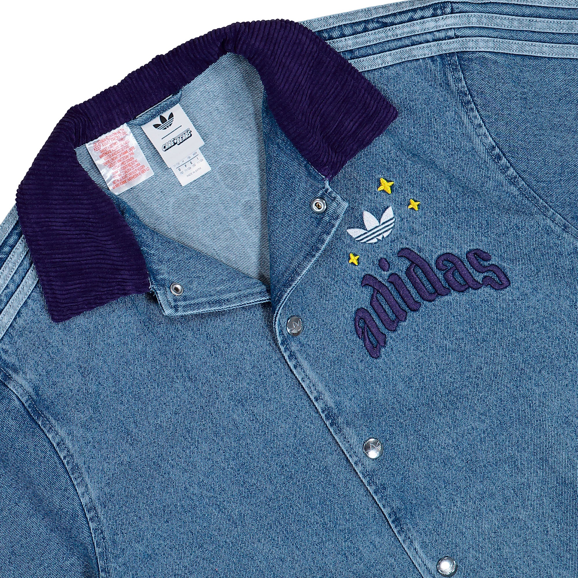 Care Bears x adidas College Denim Jacket Light Denim Jacket KS1734 Detailfoto | Overkill