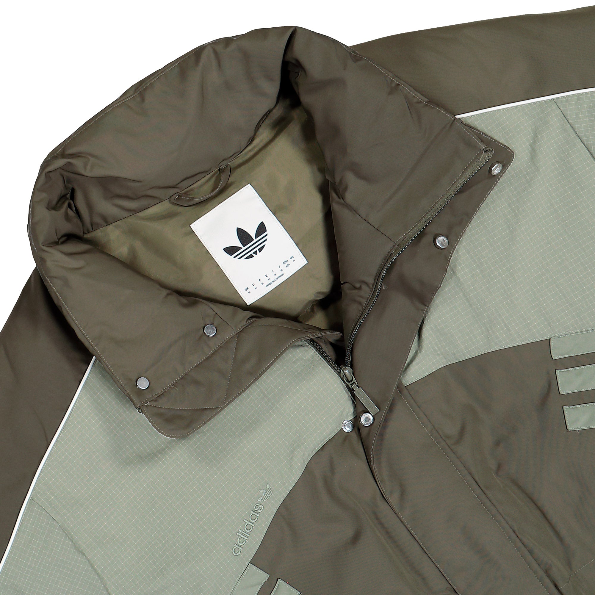 adidas Cutline Jacket Branch Puffer Jackets KS4174 Close-up | Overkill
